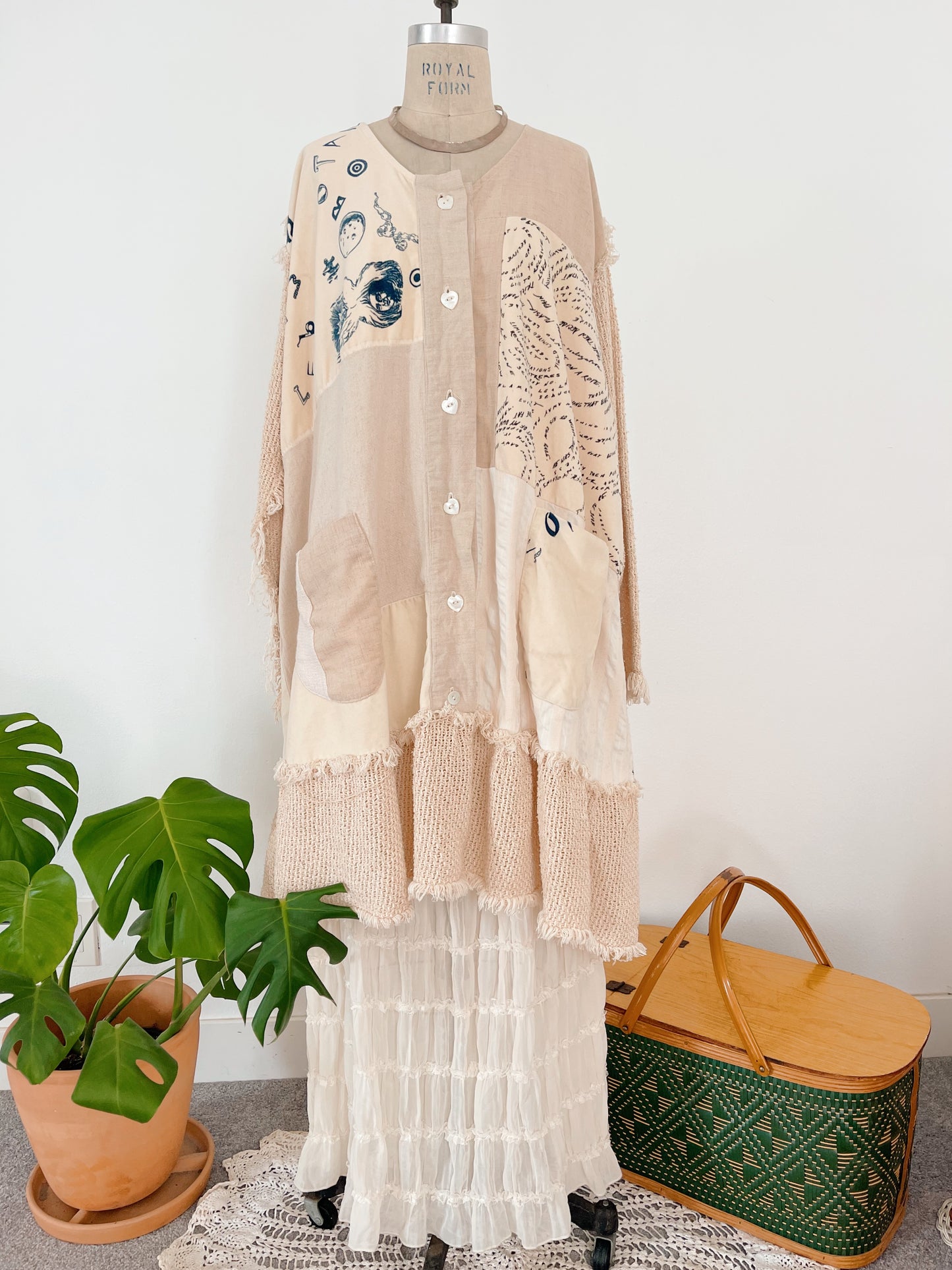 Vintage Oversized Pullover Tops