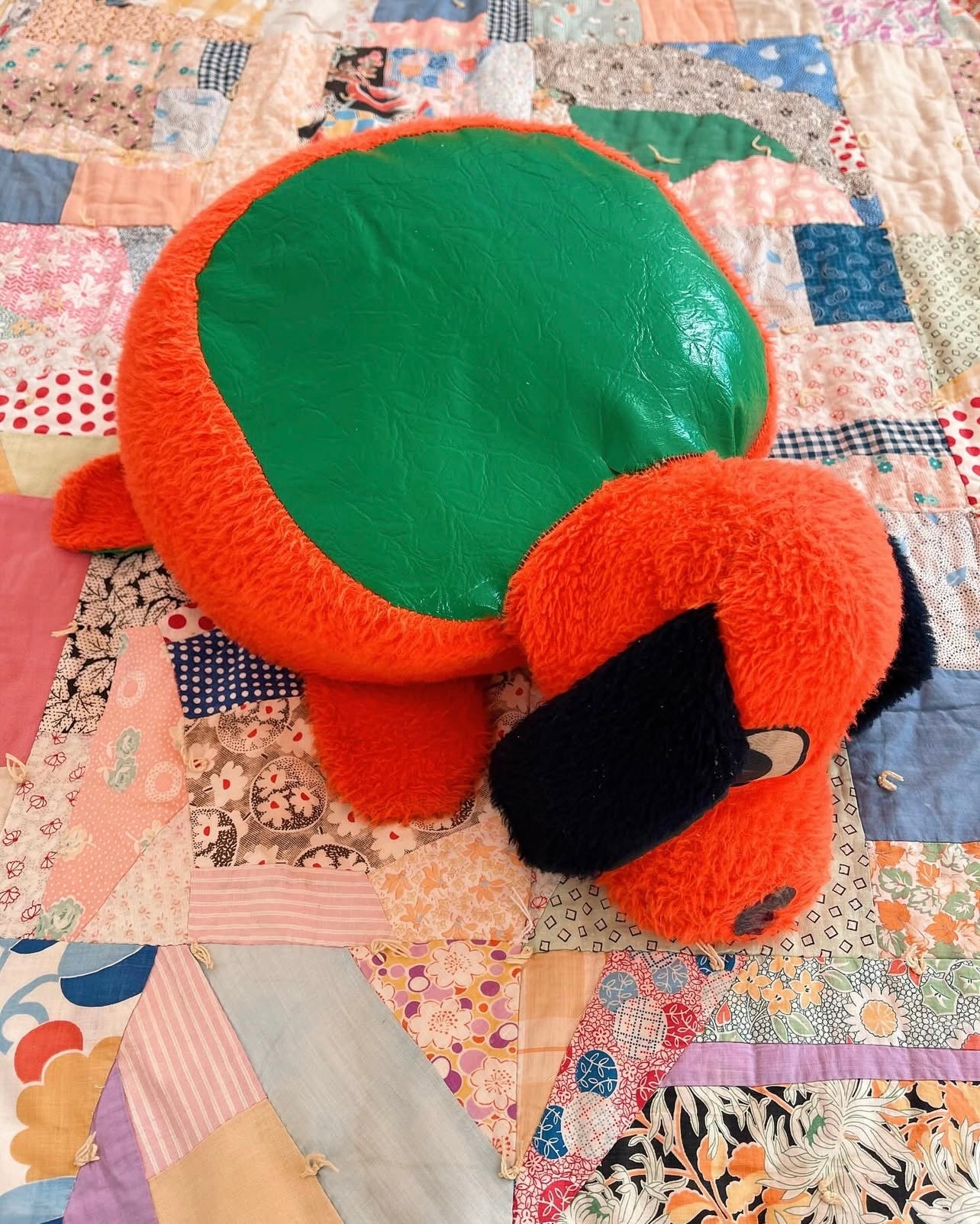 Vintage 1960s Childs Dog Stool