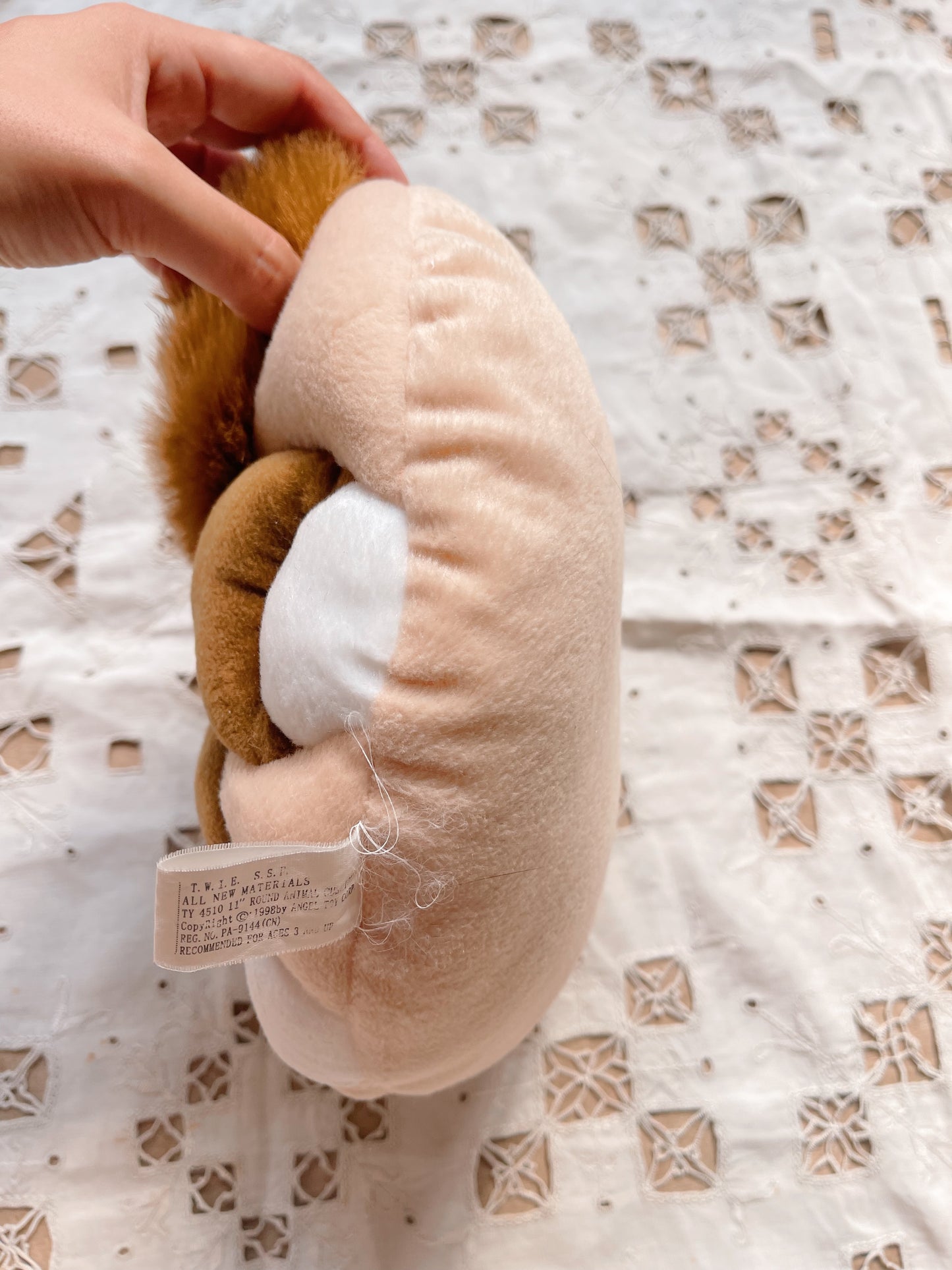 Animal Cushion Round Lion