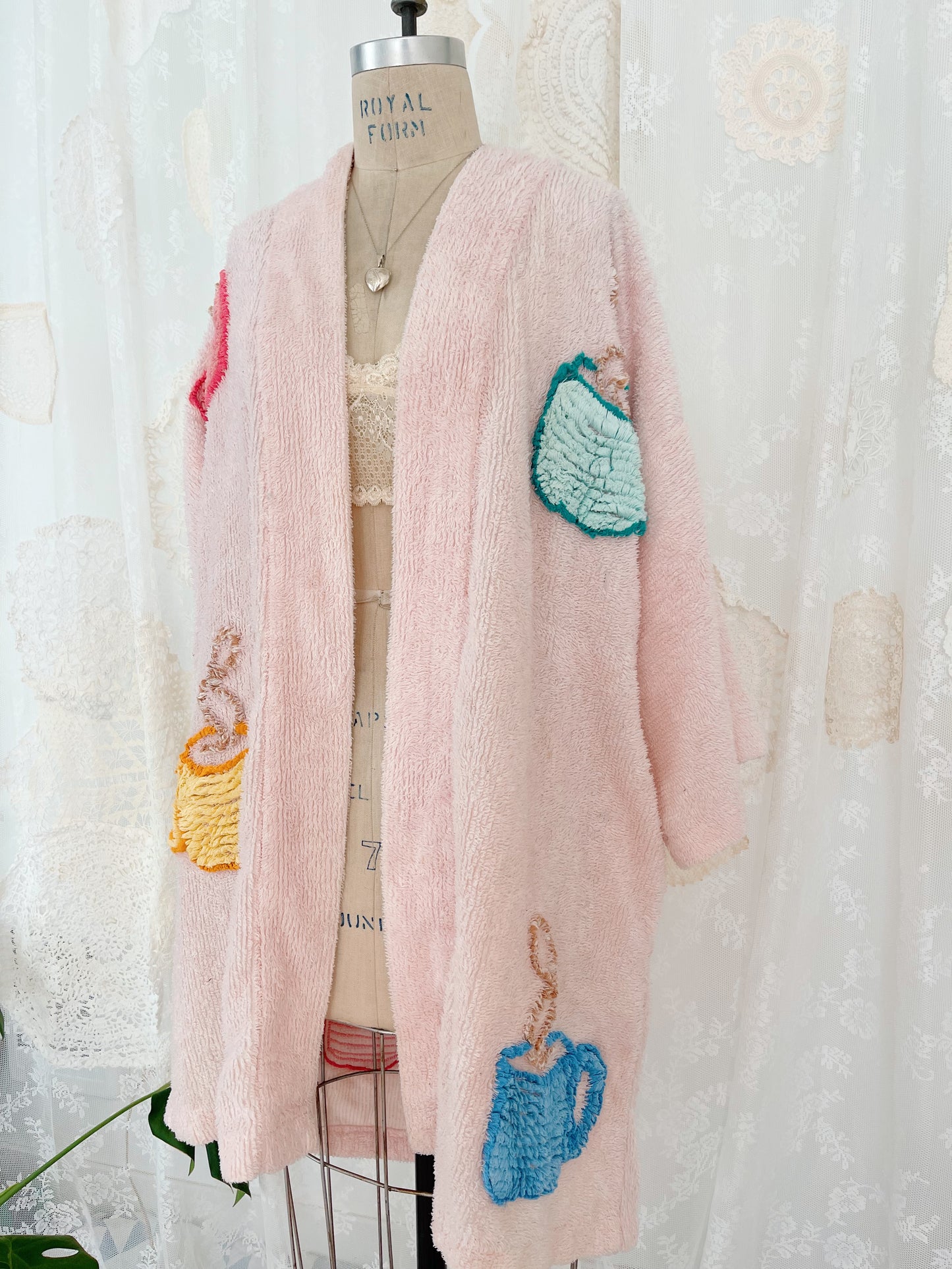 1990s Chenille Cups Robe