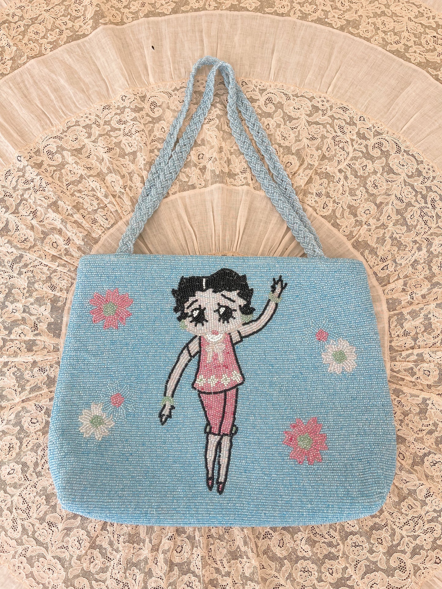 Vintage Betty Beads Bag