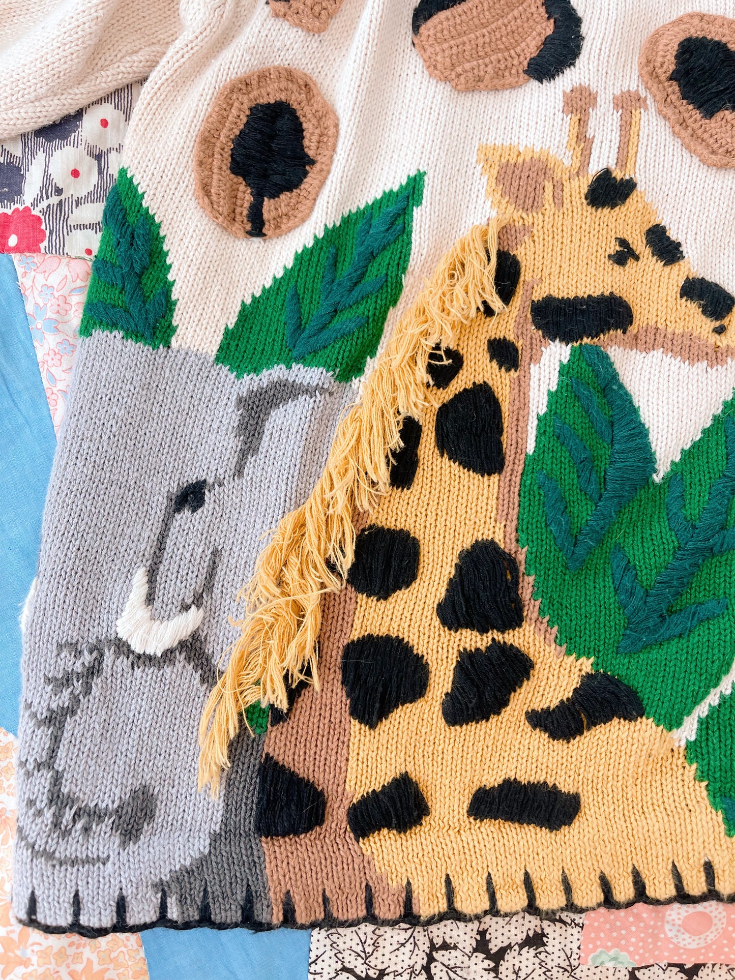 1990‘s Safari Knit Cardigan