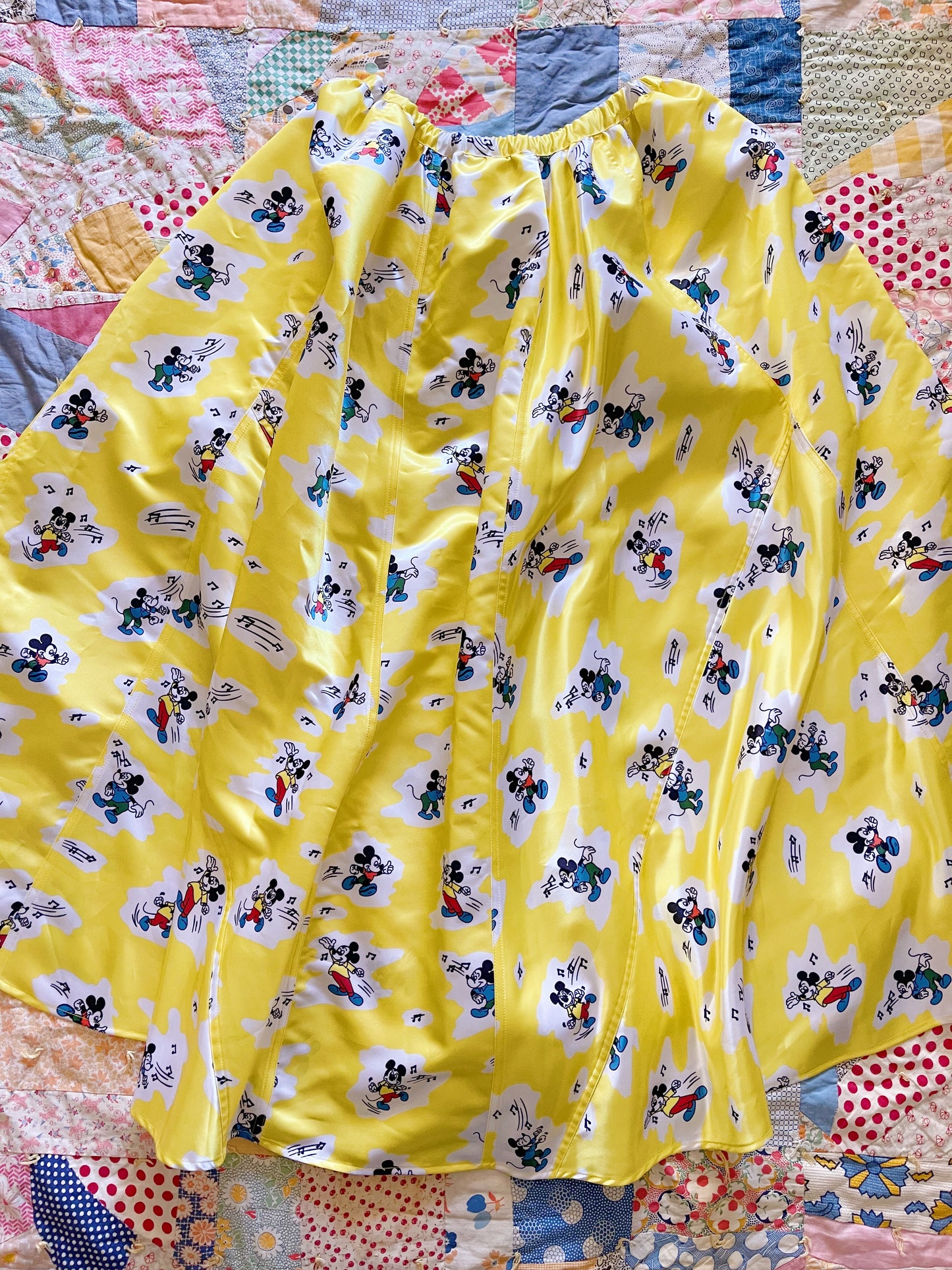 Mickey Mouse × OPENING CEREMONY Flared Long Skirt