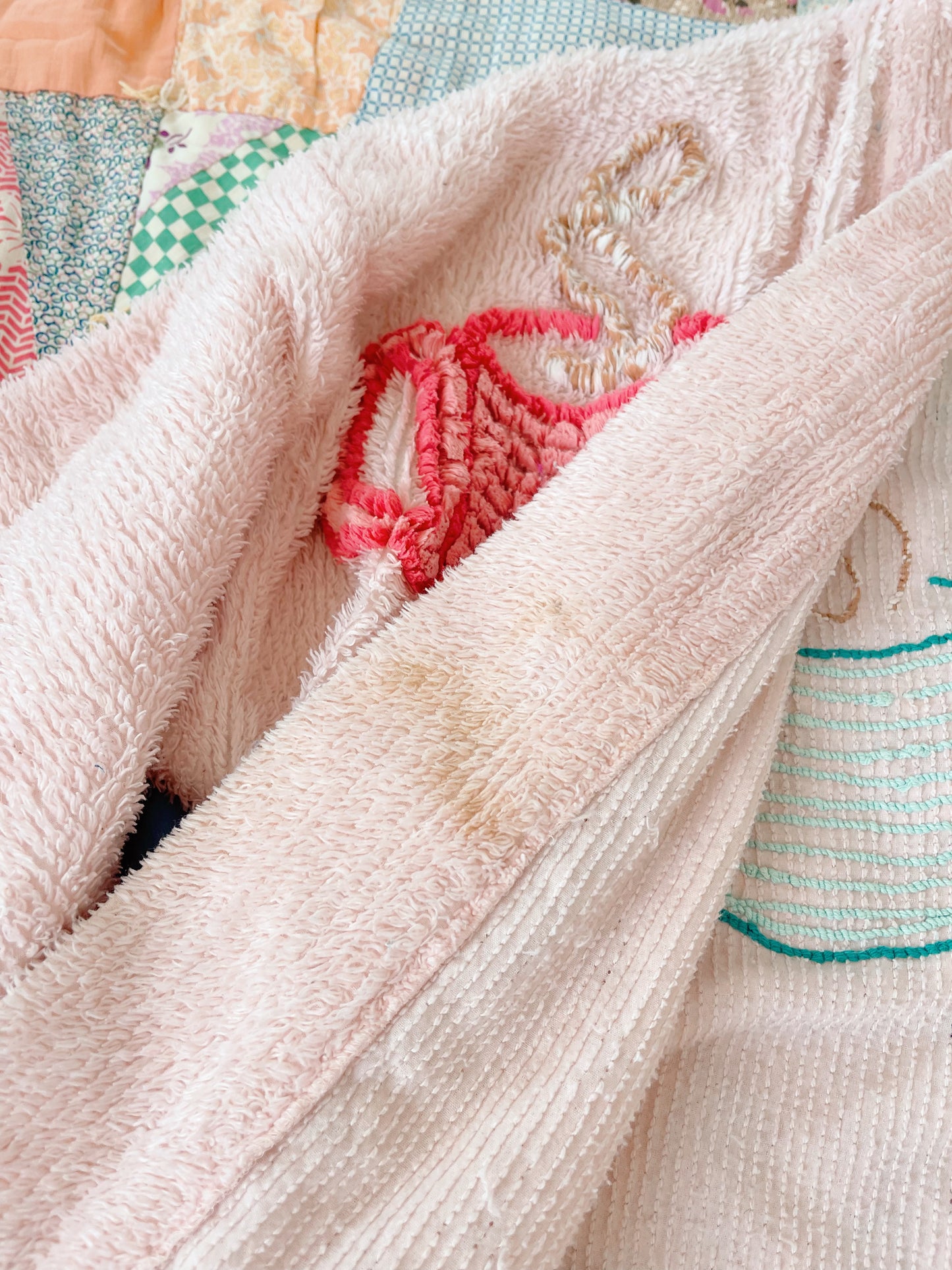 1990s Chenille Cups Robe