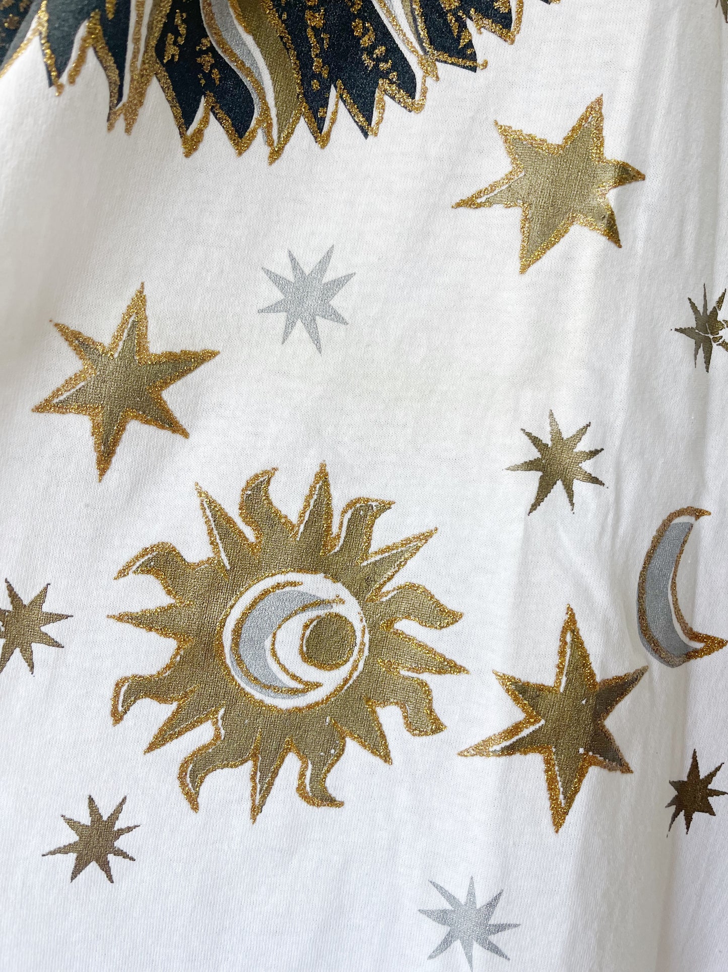 Sun and Moon Galaxy T-Shirt Dress