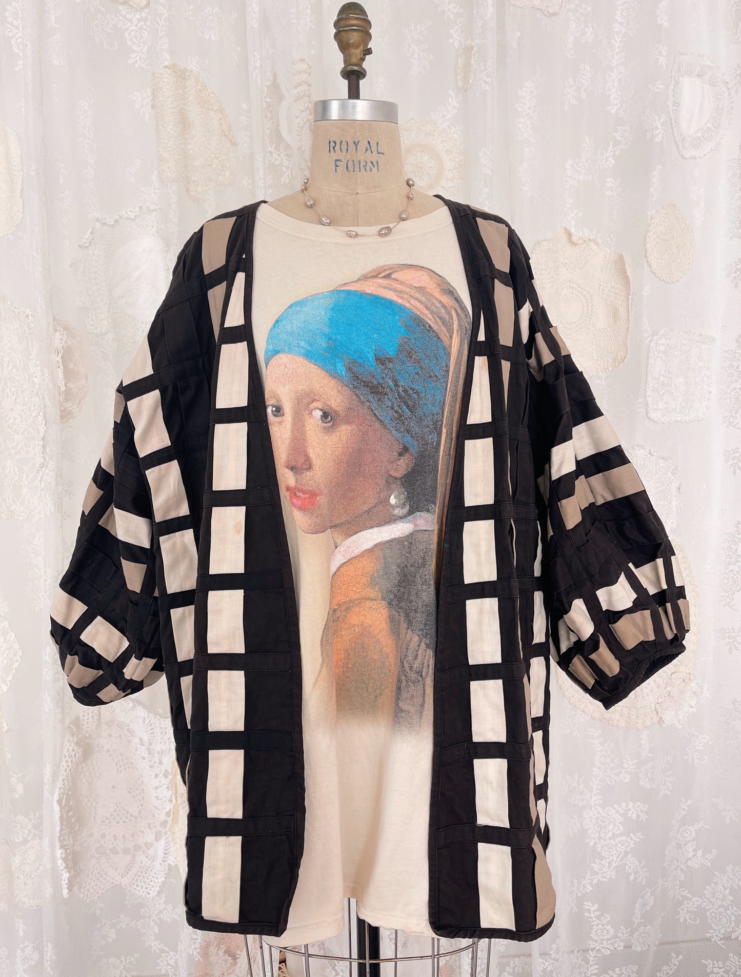 1990s Color Block Cotton Jacket