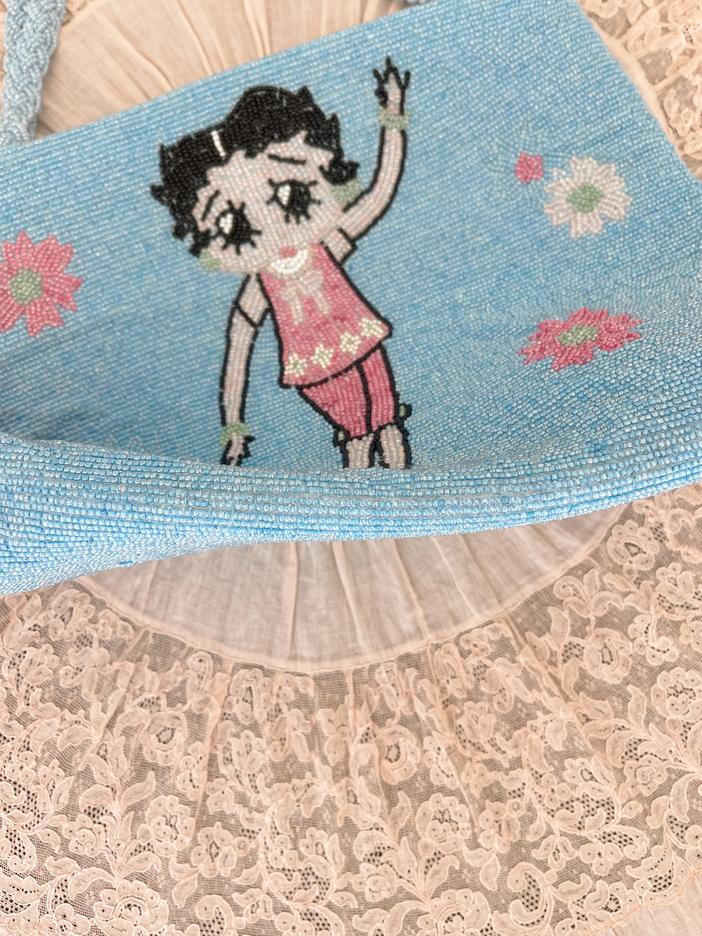 Vintage Betty Beads Bag