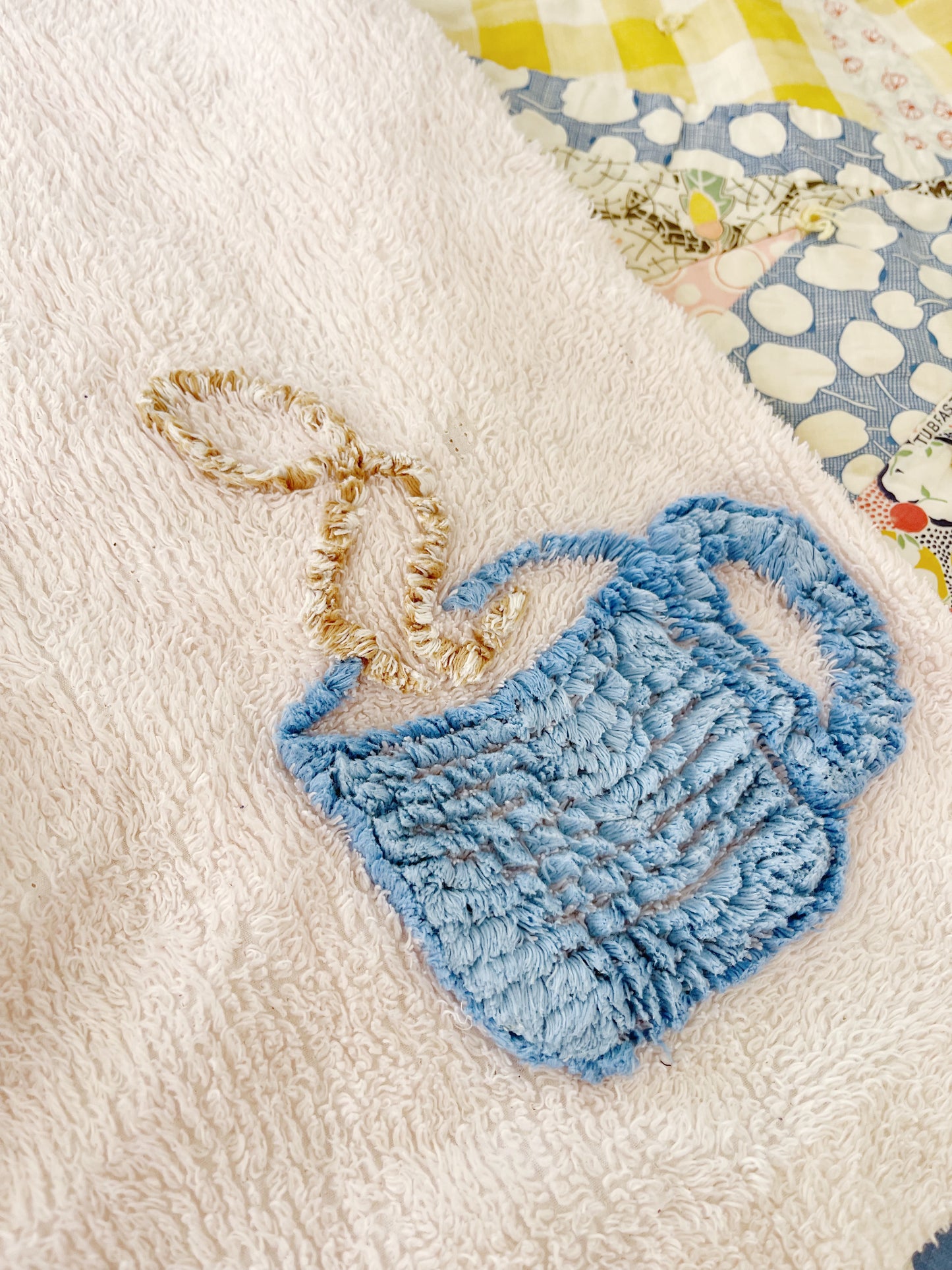 1990s Chenille Cups Robe