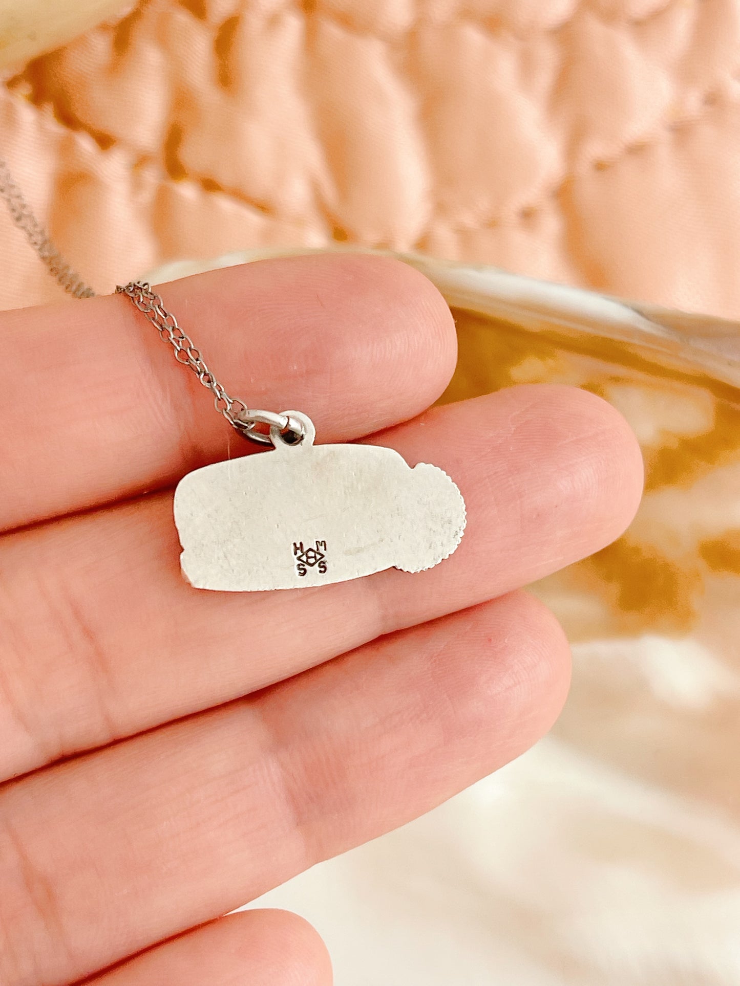 Vintage Telephone Charm Necklace