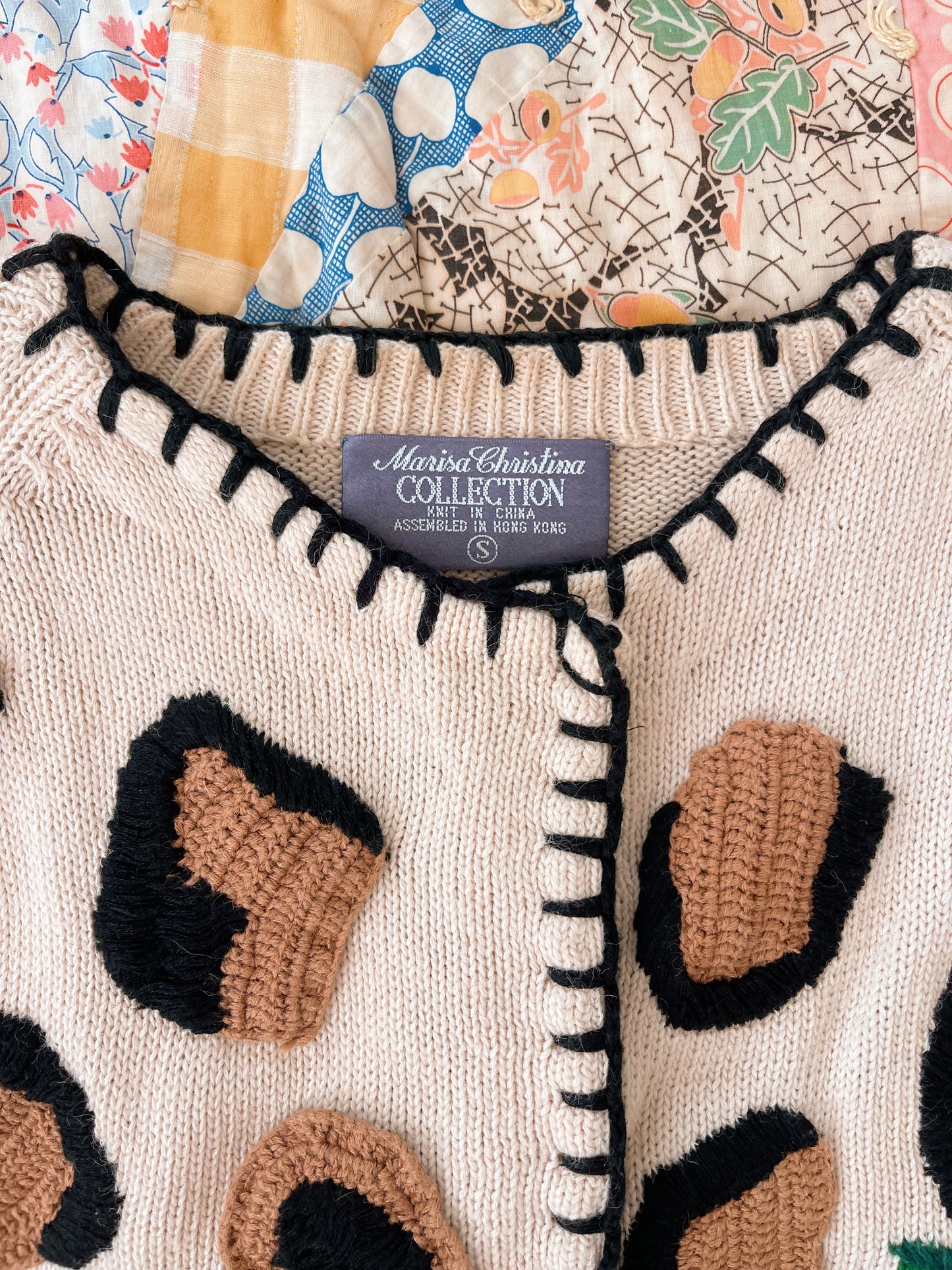 1990‘s Safari Knit Cardigan
