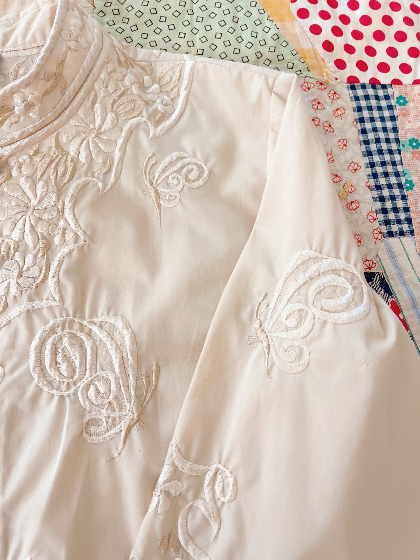 Vintage Joycelyn’s Butterfly Mandarin Jacket