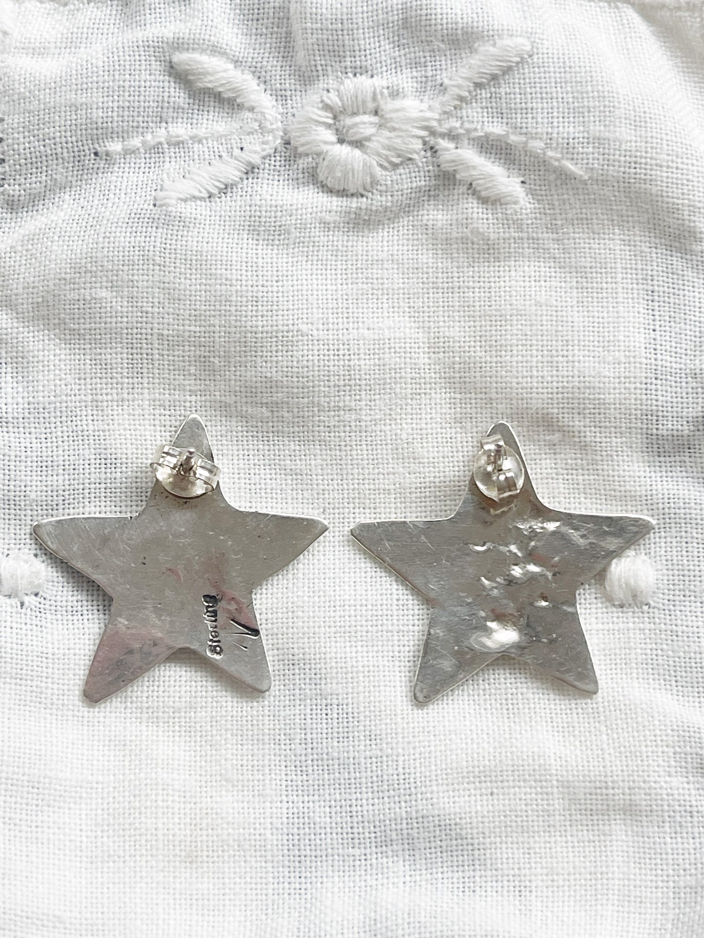 Navajo Sterling Silver Star Pierce