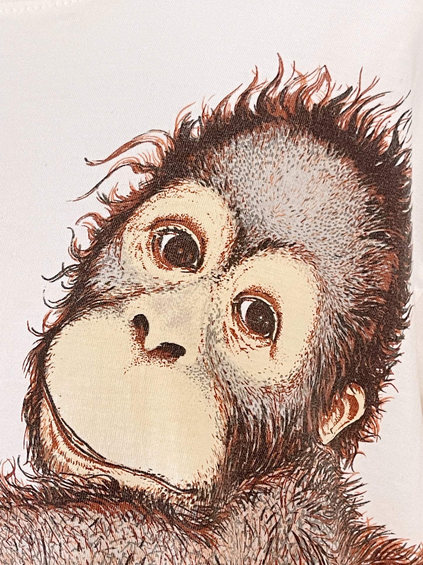 So cute ! Big Size Orangutan Tee