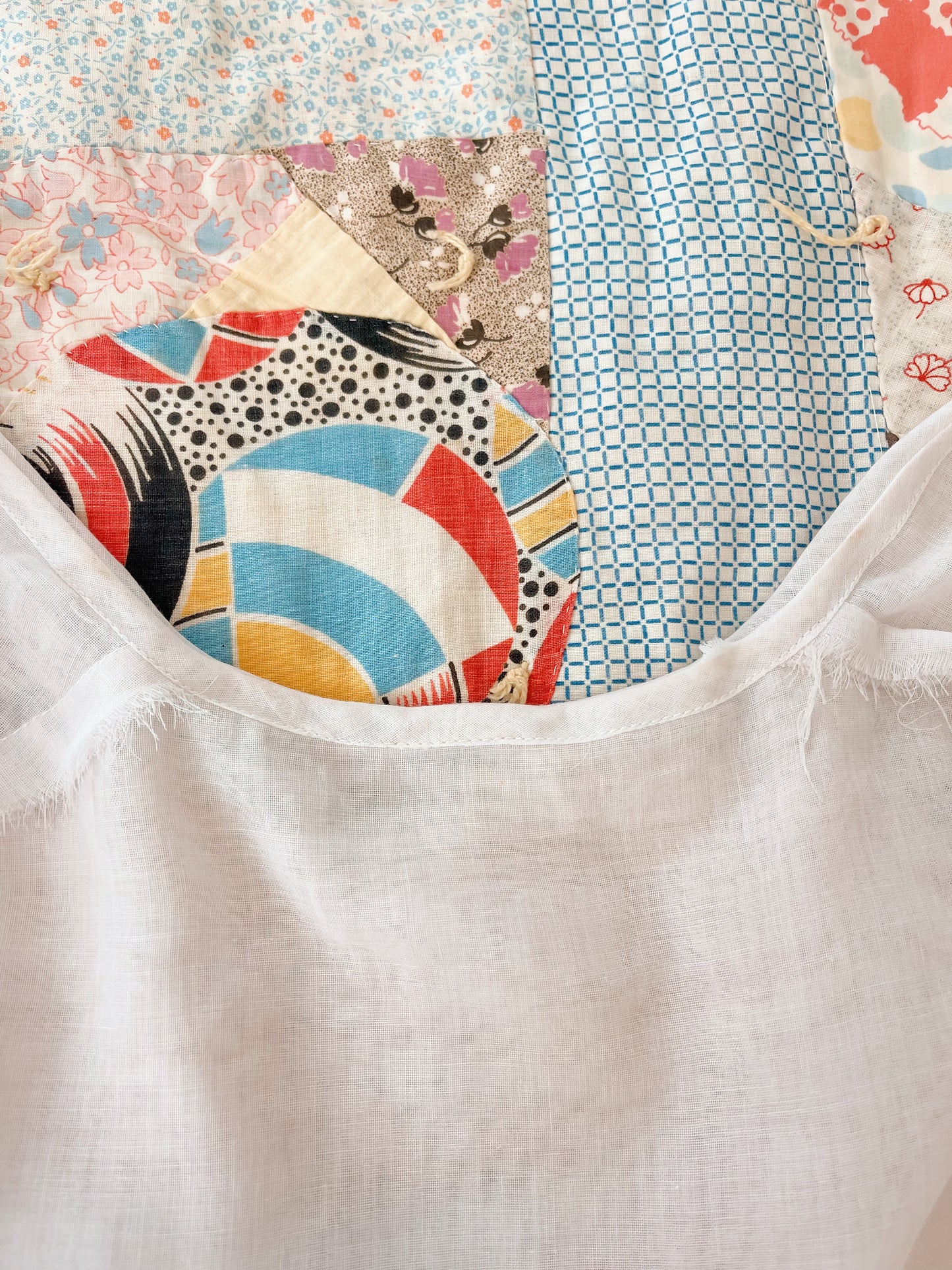 Vintage Sheer Sailor Blouse
