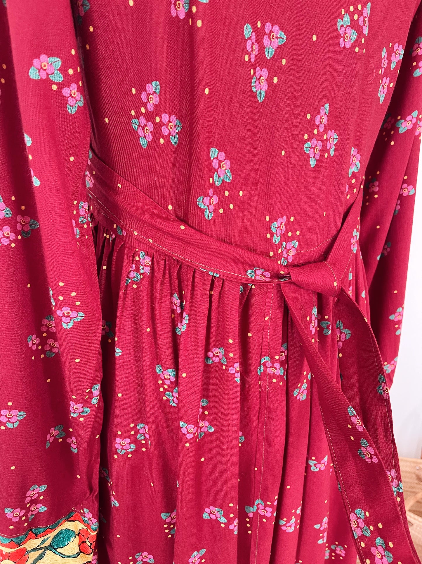 Vintage Afghan Long Dress