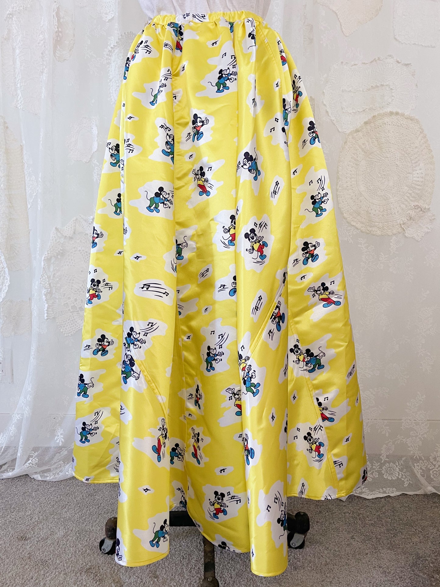 Mickey Mouse × OPENING CEREMONY Flared Long Skirt