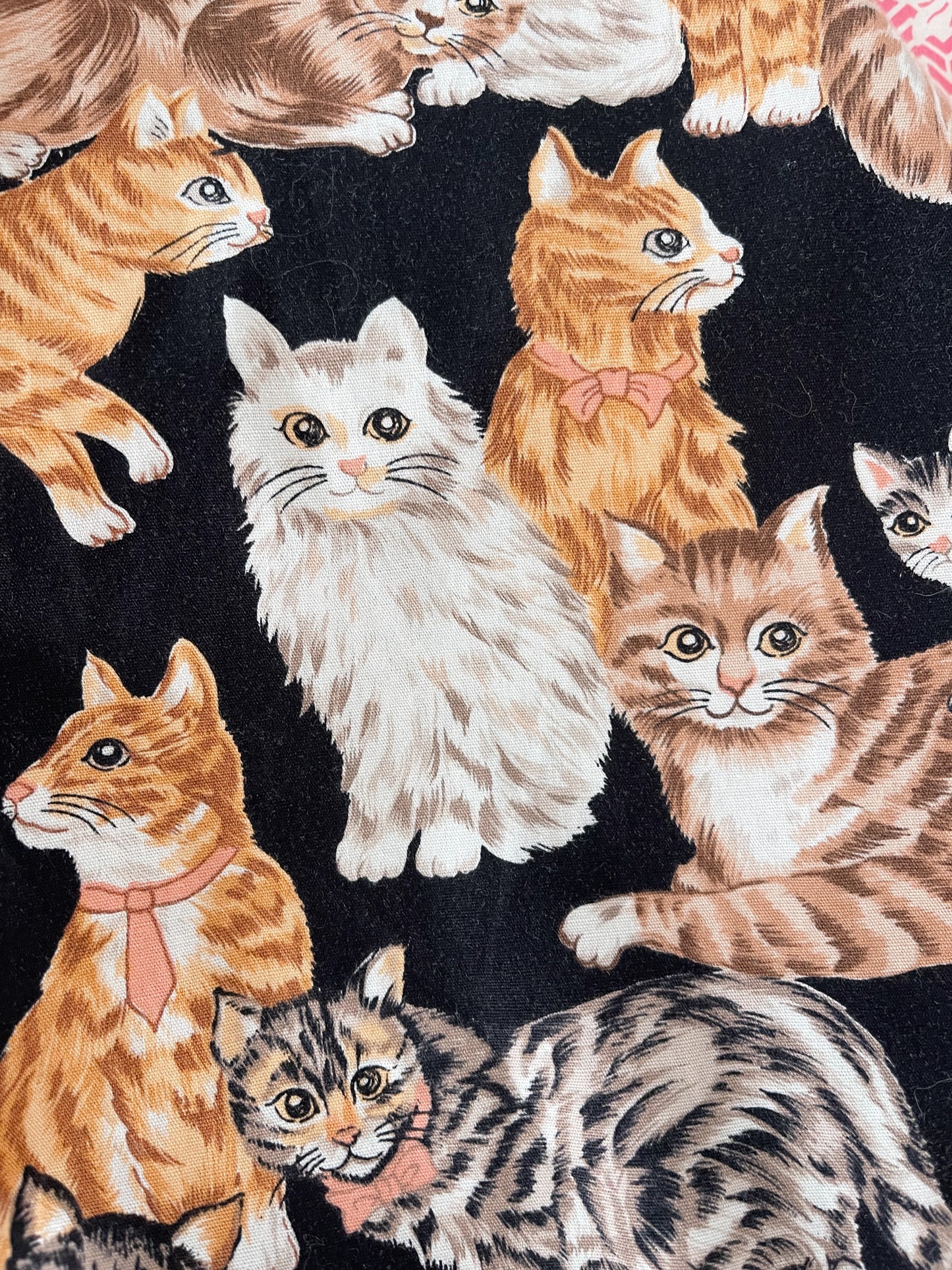 1990s So many Cats Zip Up Jacket