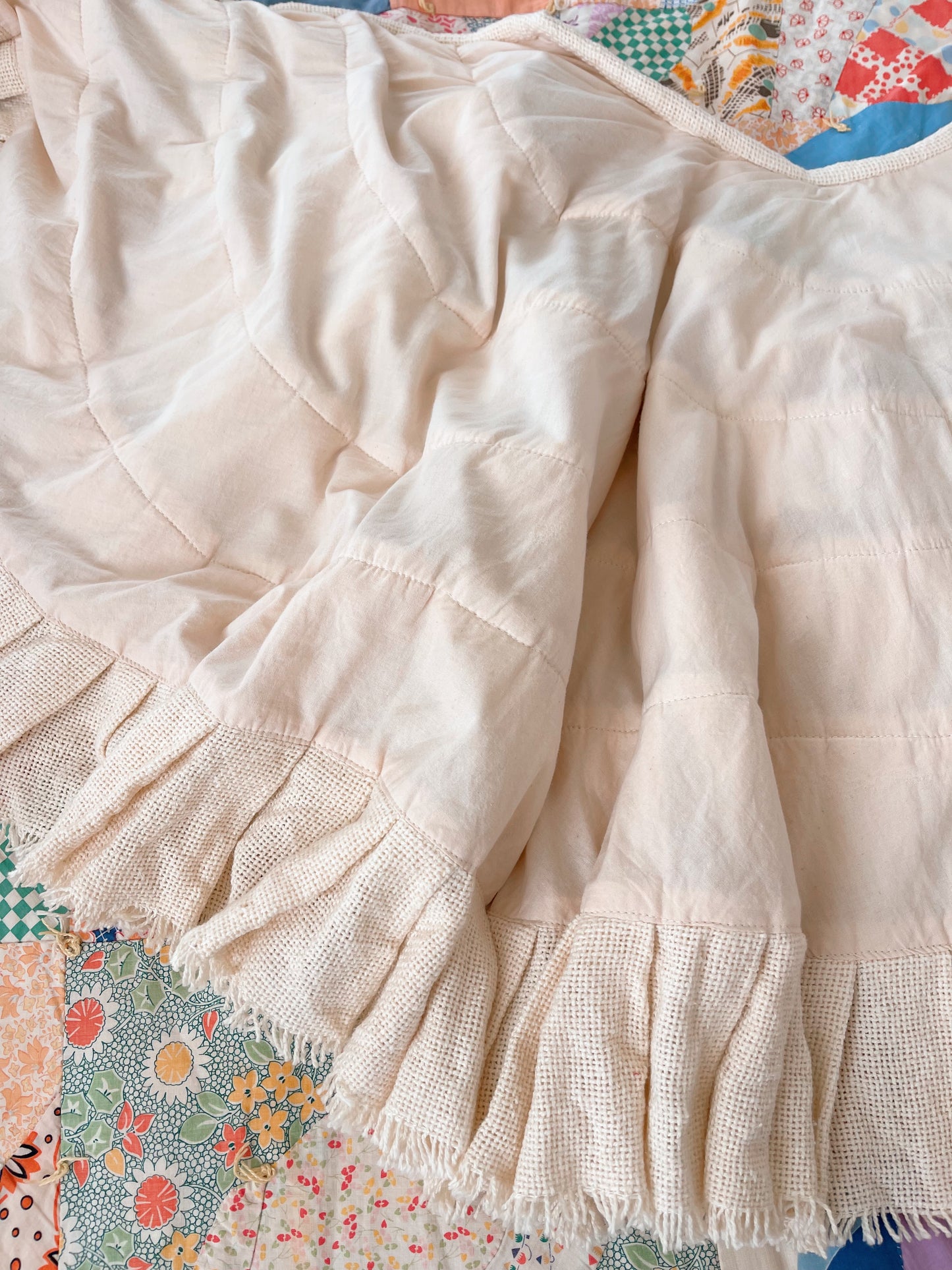 Cotton Tiered Cape Very Cute!