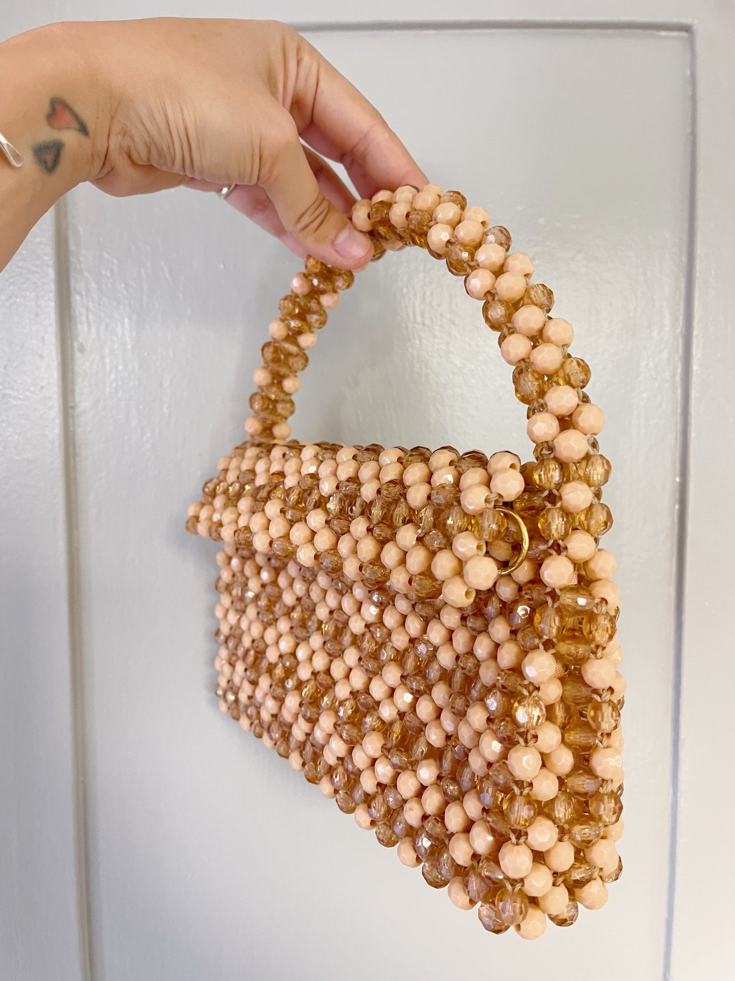 1960s Vintage Beaded Handbag