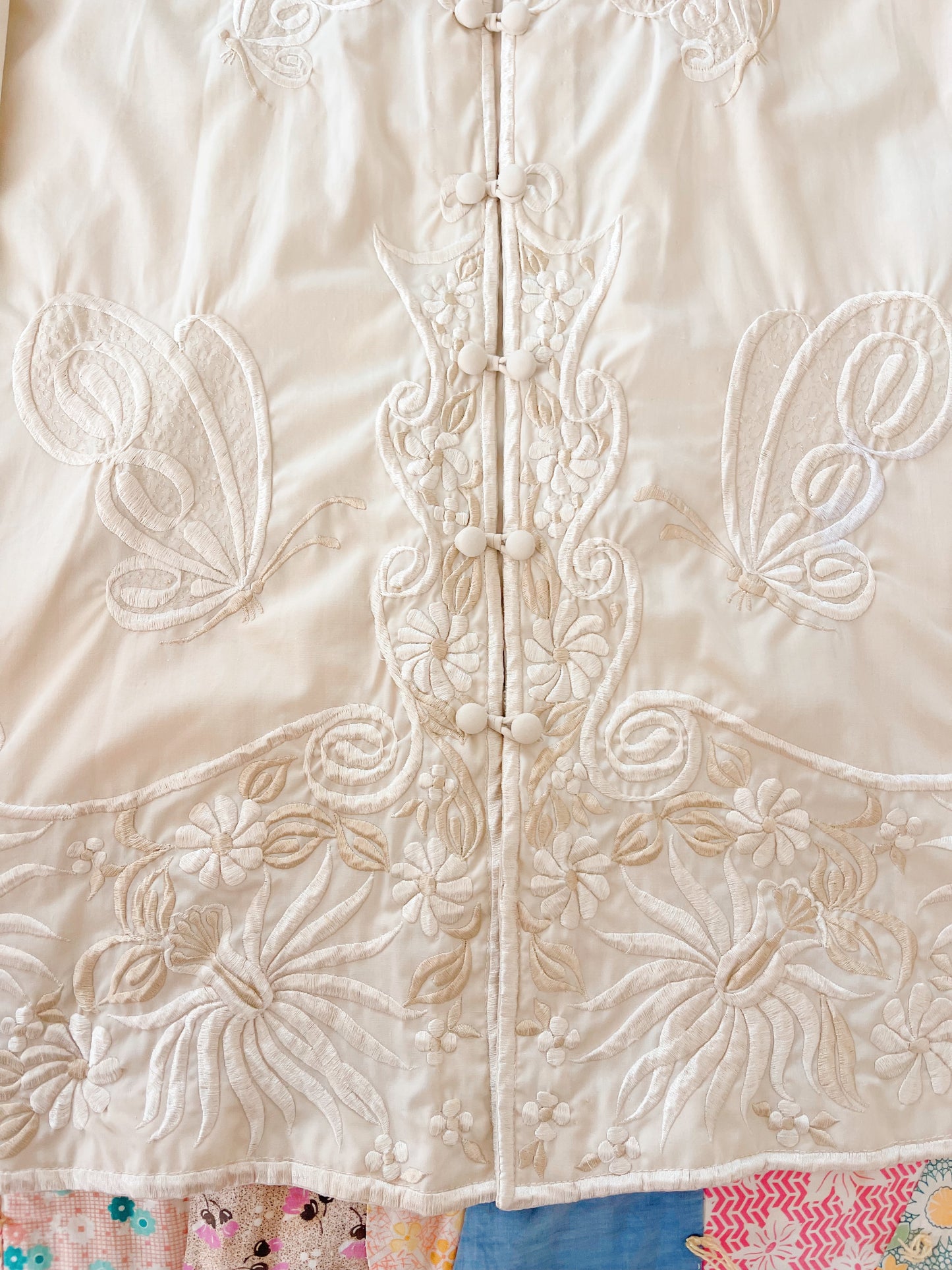 Vintage Joycelyn’s Butterfly Mandarin Jacket