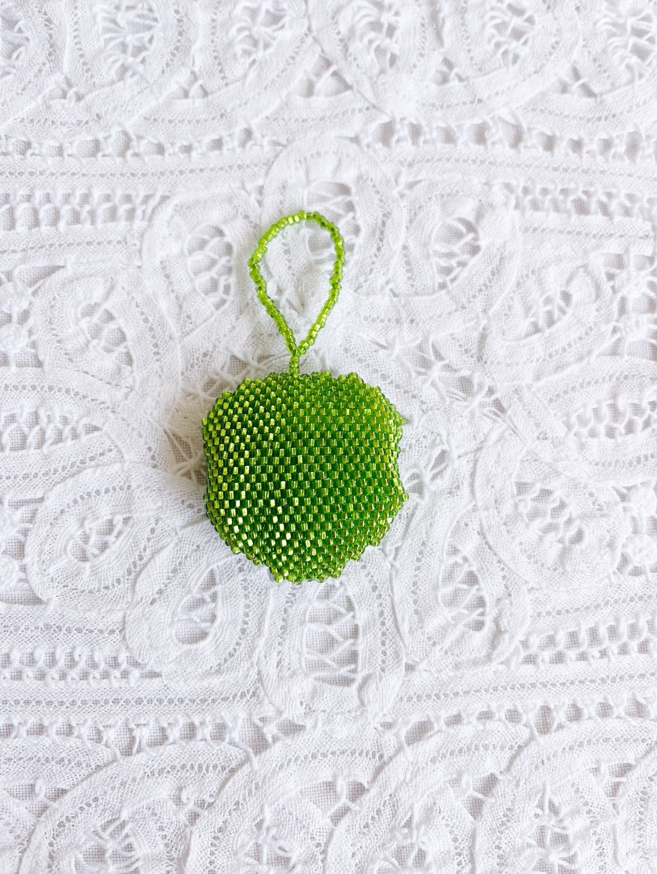 So Cute! Alien Beads Keychain