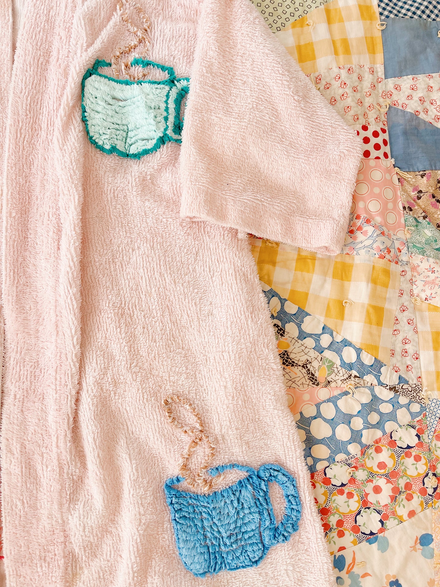 1990s Chenille Cups Robe