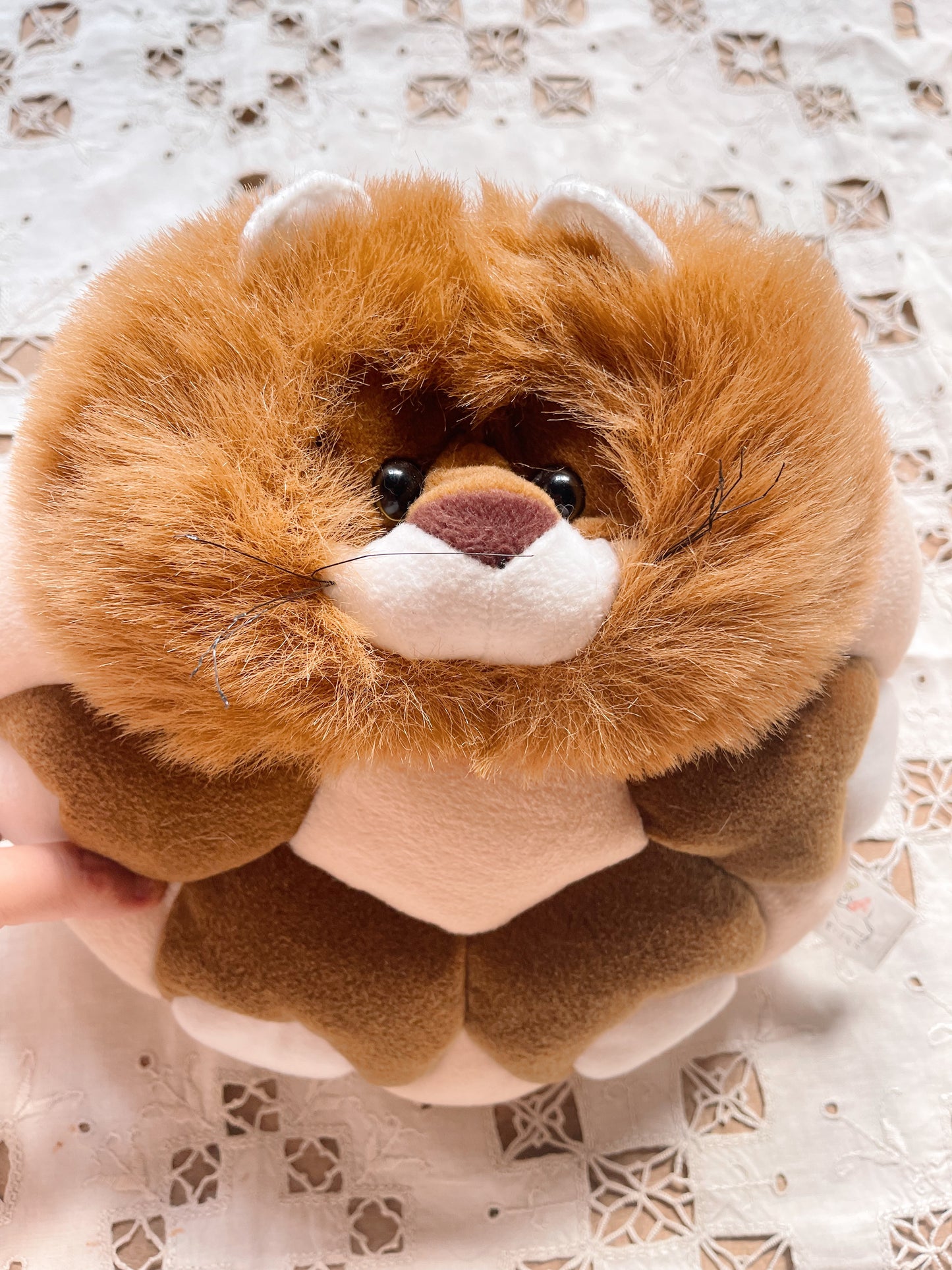 Animal Cushion Round Lion