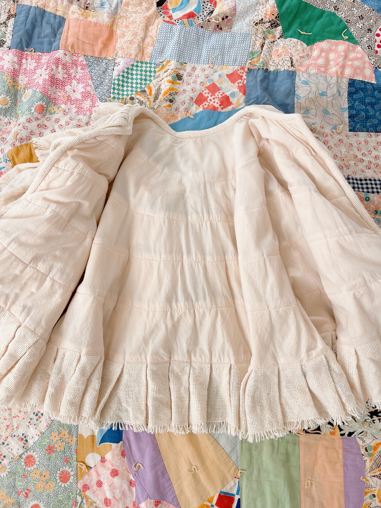 Cotton Tiered Cape Very Cute!