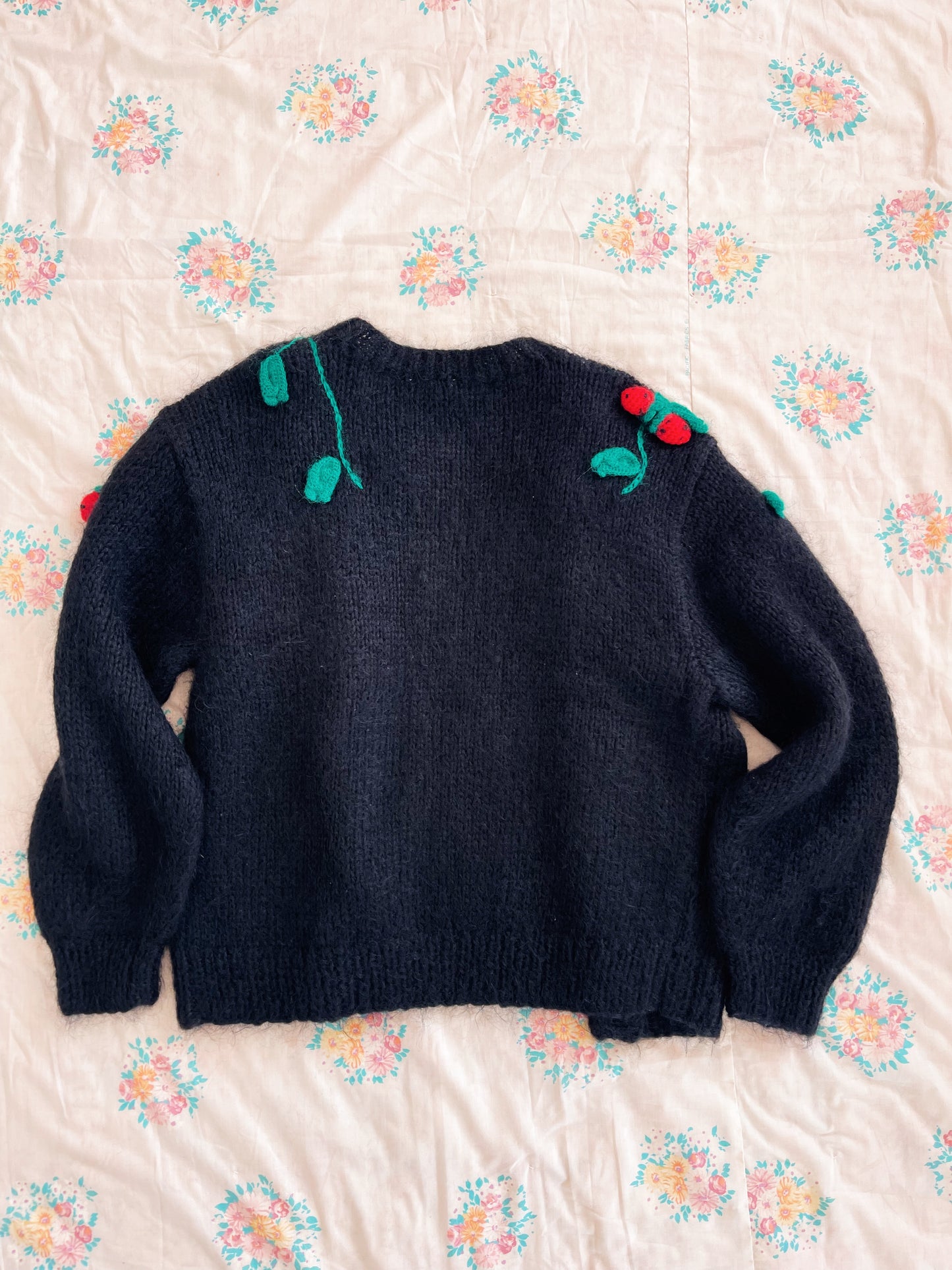 1980s Strawberry’s Mohair Cardigan.
