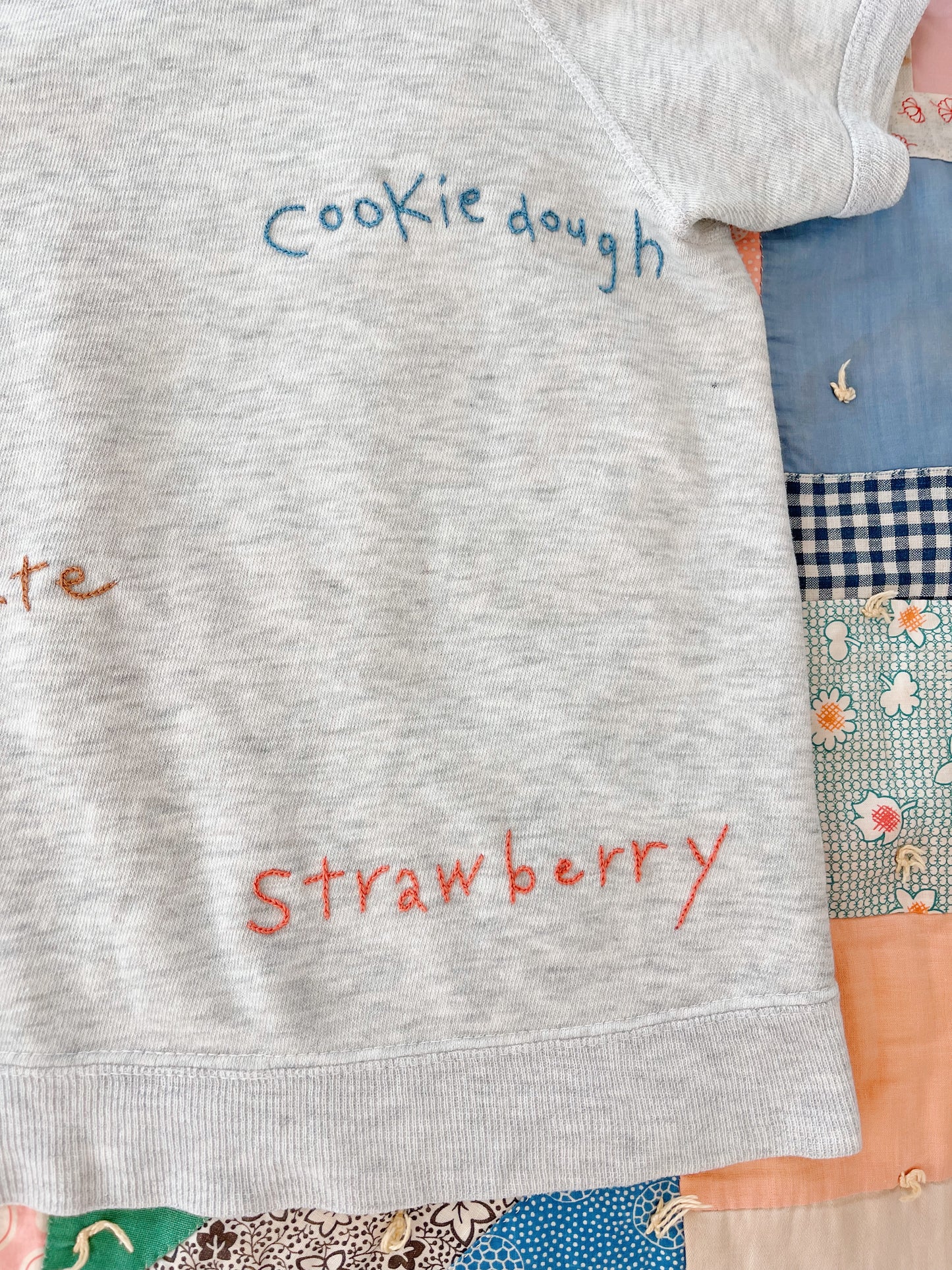 Vintage Remake Embroidered Sweatshirt