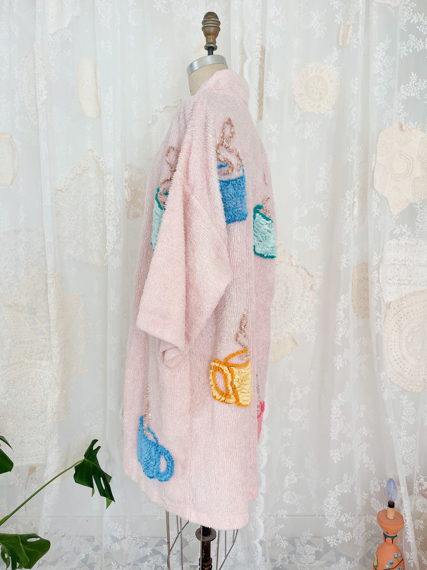 1990s Chenille Cups Robe