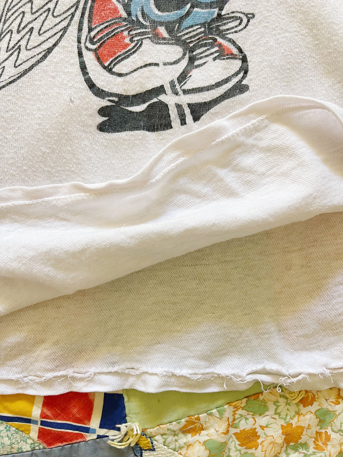 Vintage Sleeveless Mickey and Minnie Tee
