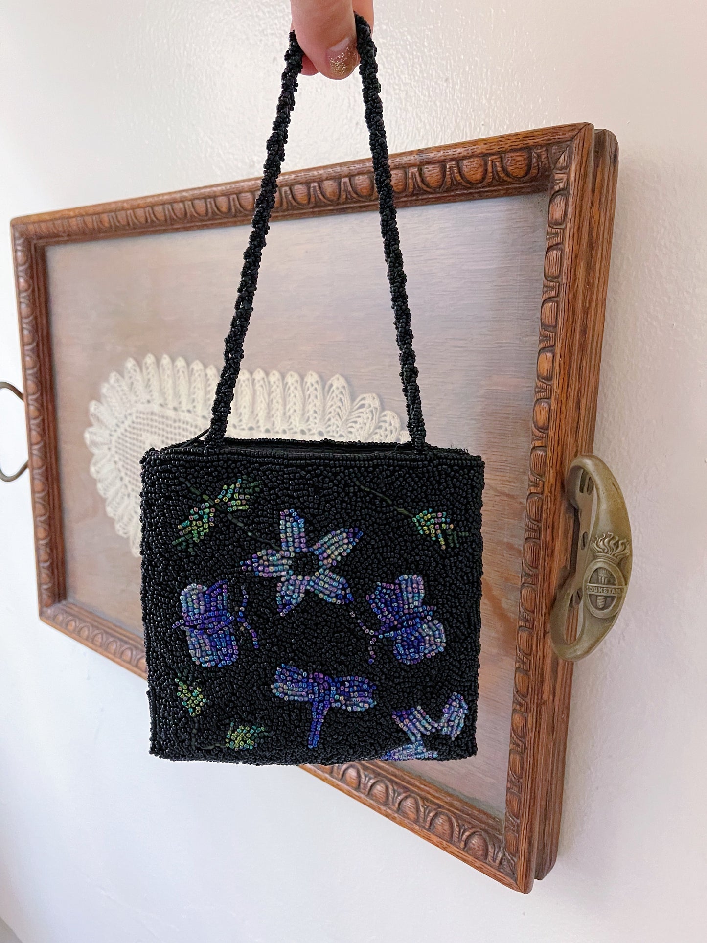 Vintage Beaded mini Handbag