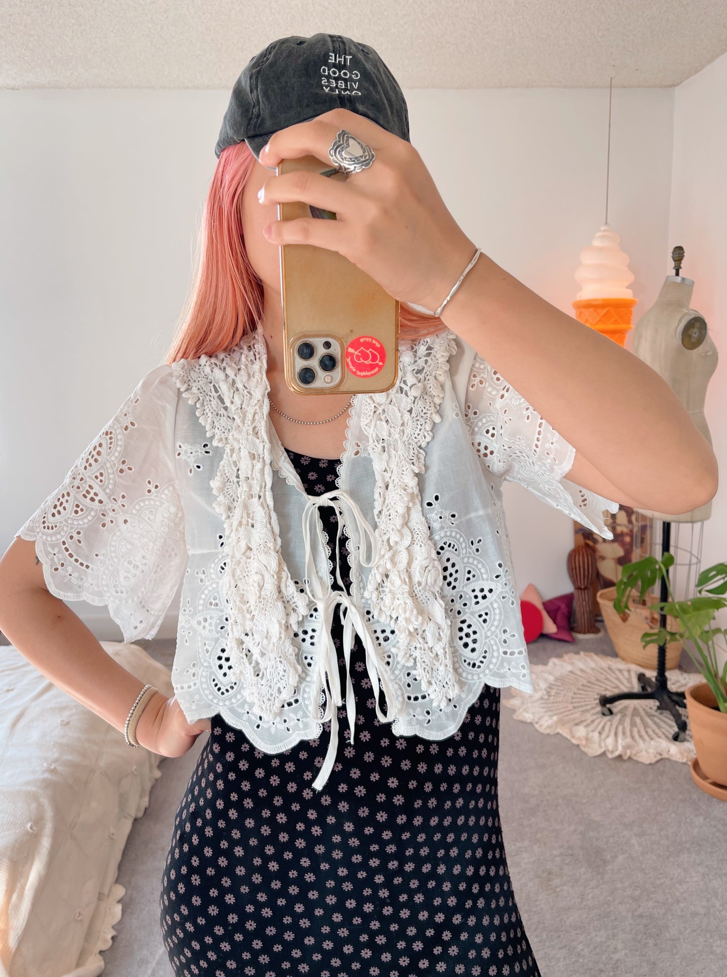Vintage Crochet Collar