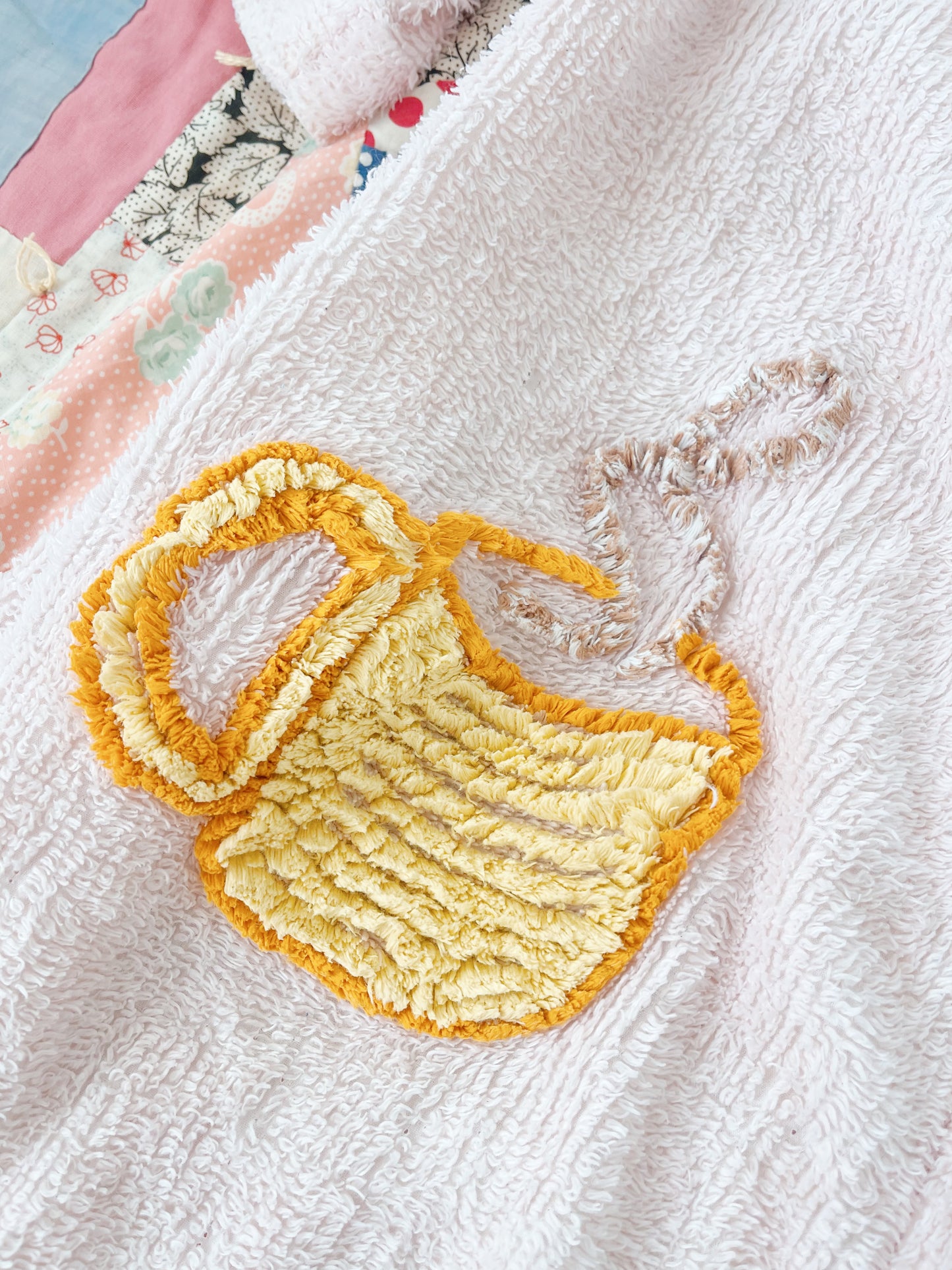 1990s Chenille Cups Robe