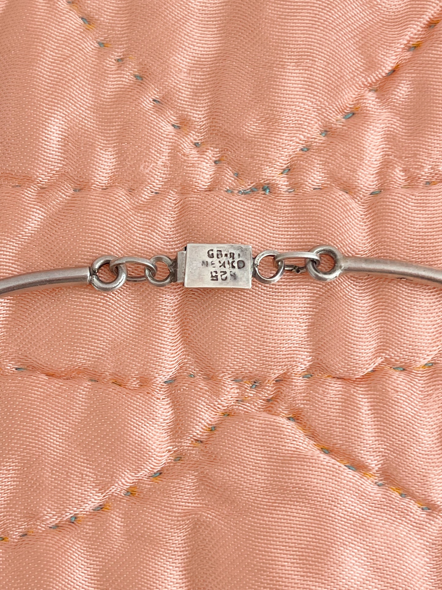 Vintage Silver Grapes Choker Necklace