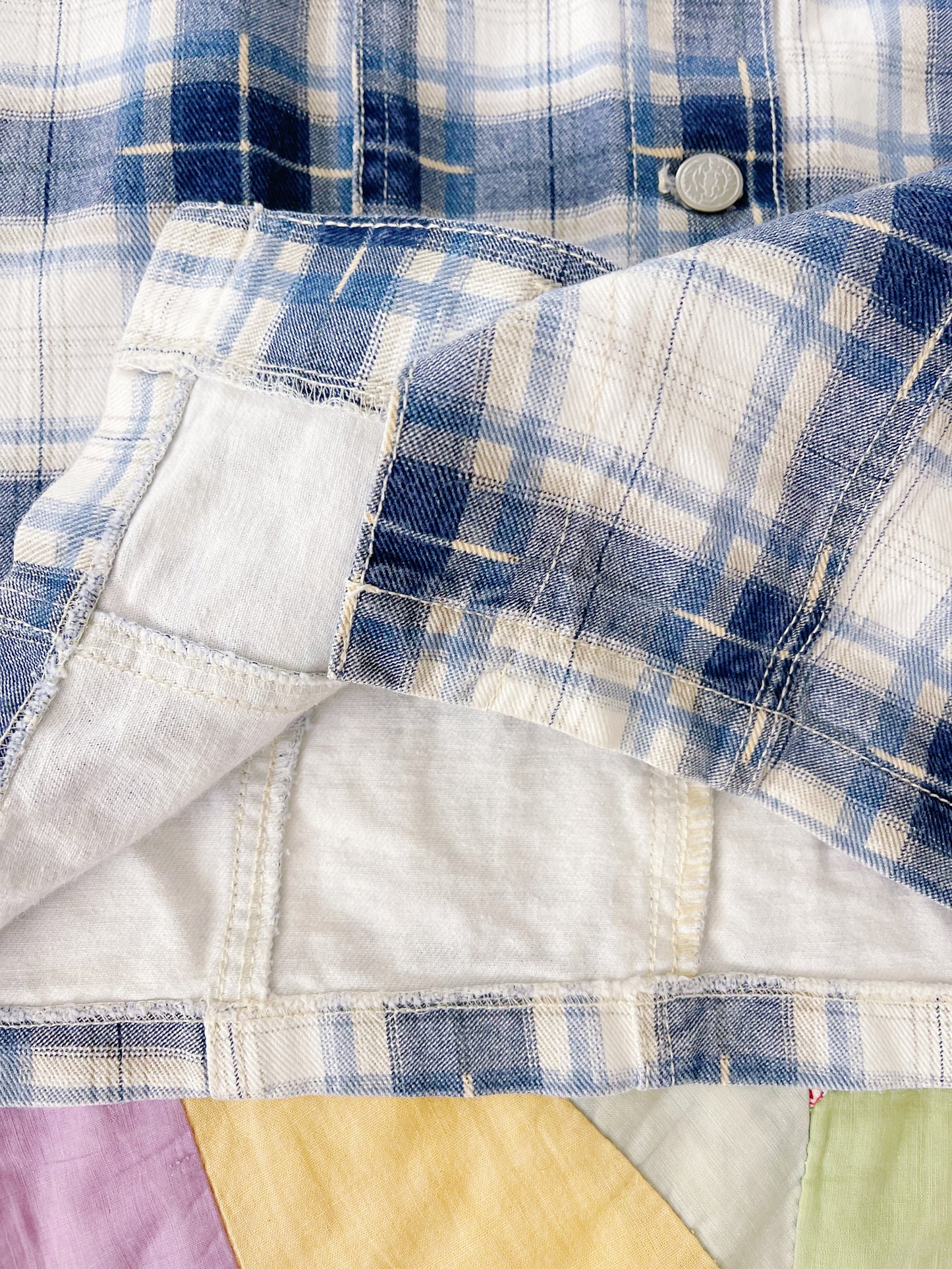 1990’s Cotton Checked Mini Dress
