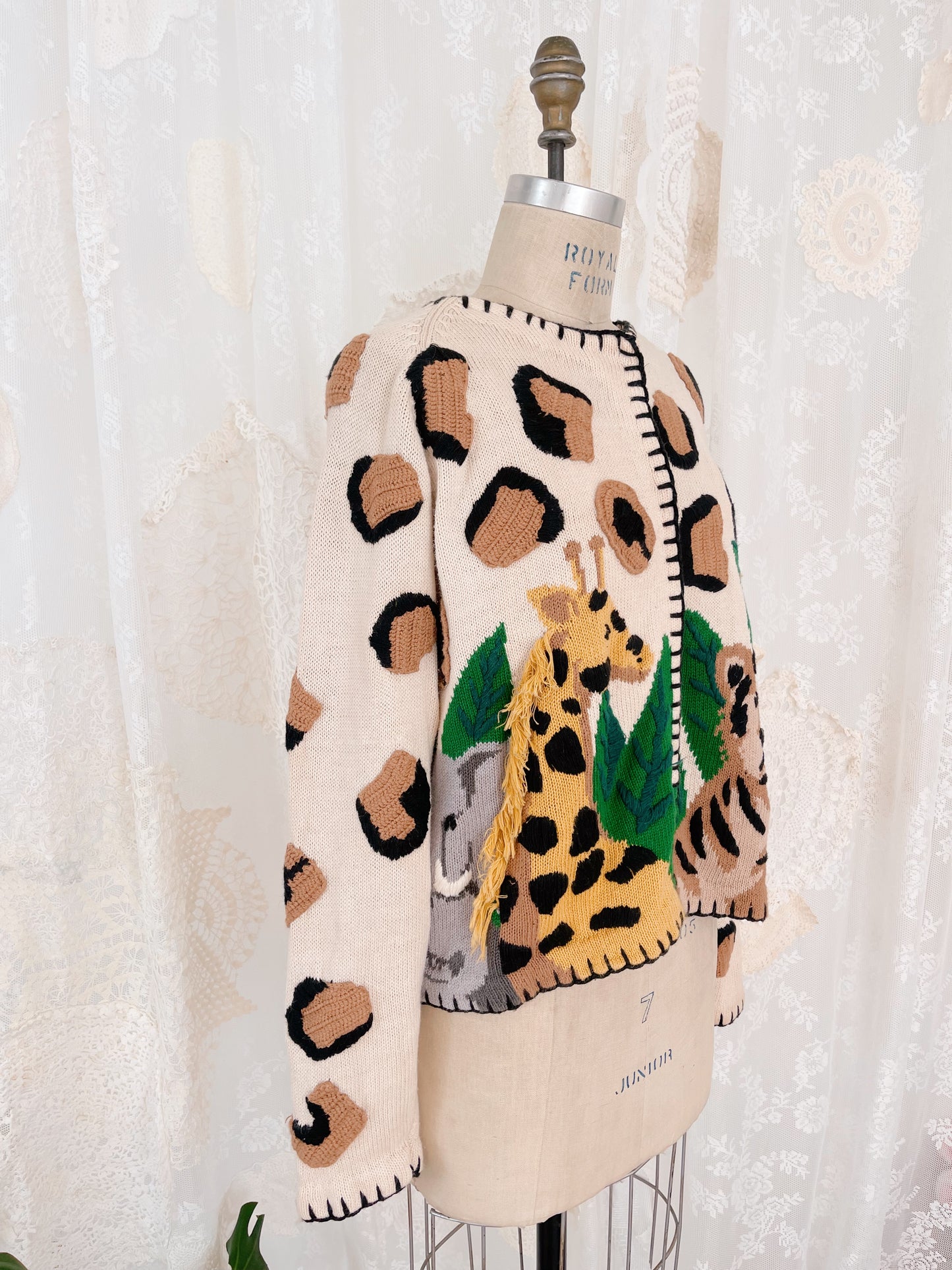 1990‘s Safari Knit Cardigan