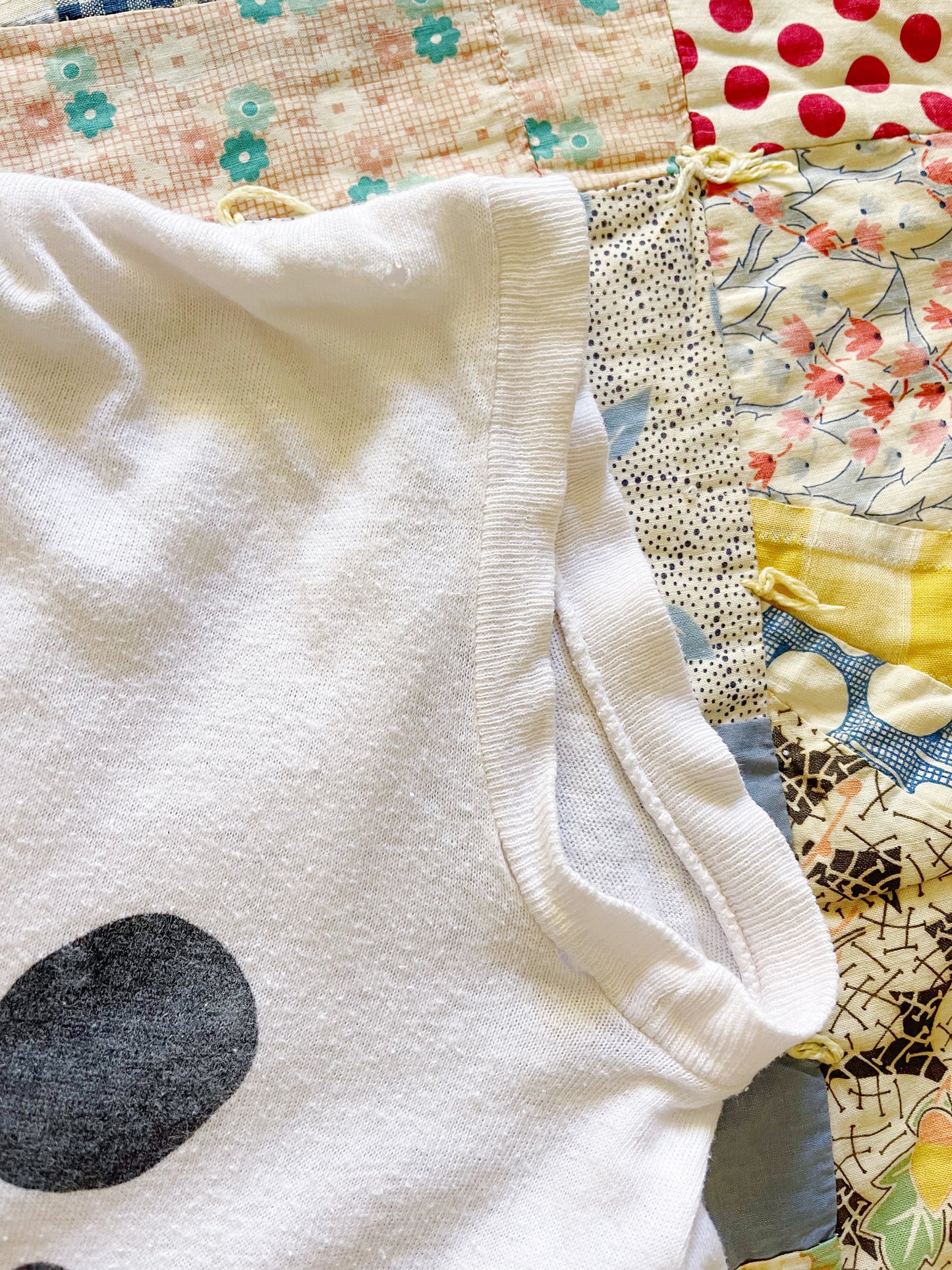 Vintage Sleeveless Mickey and Minnie Tee