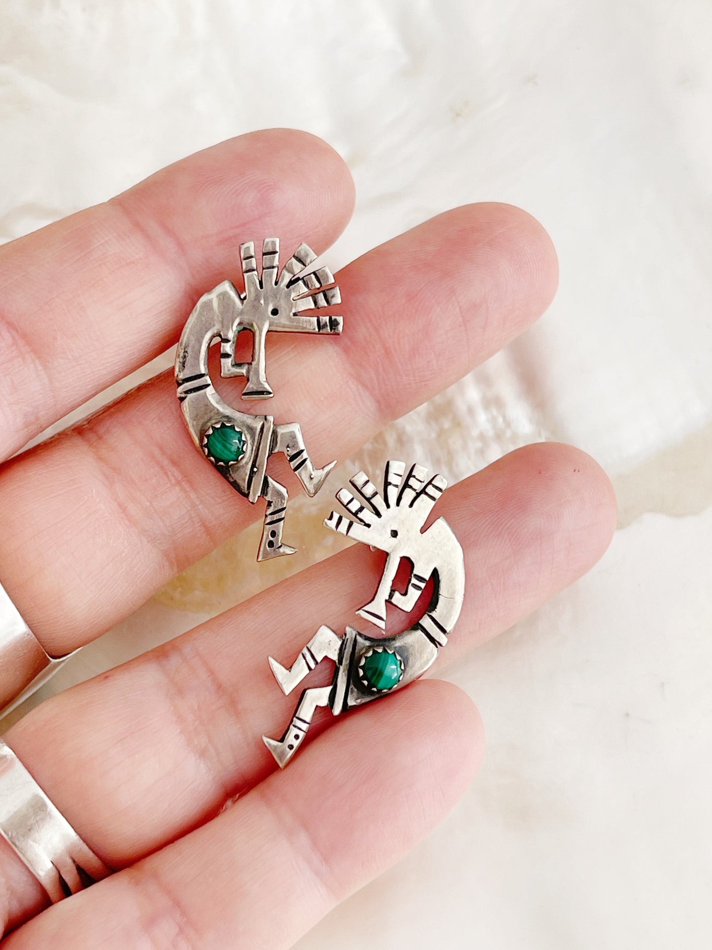 Kokopelli Hopi Silver Pierce.