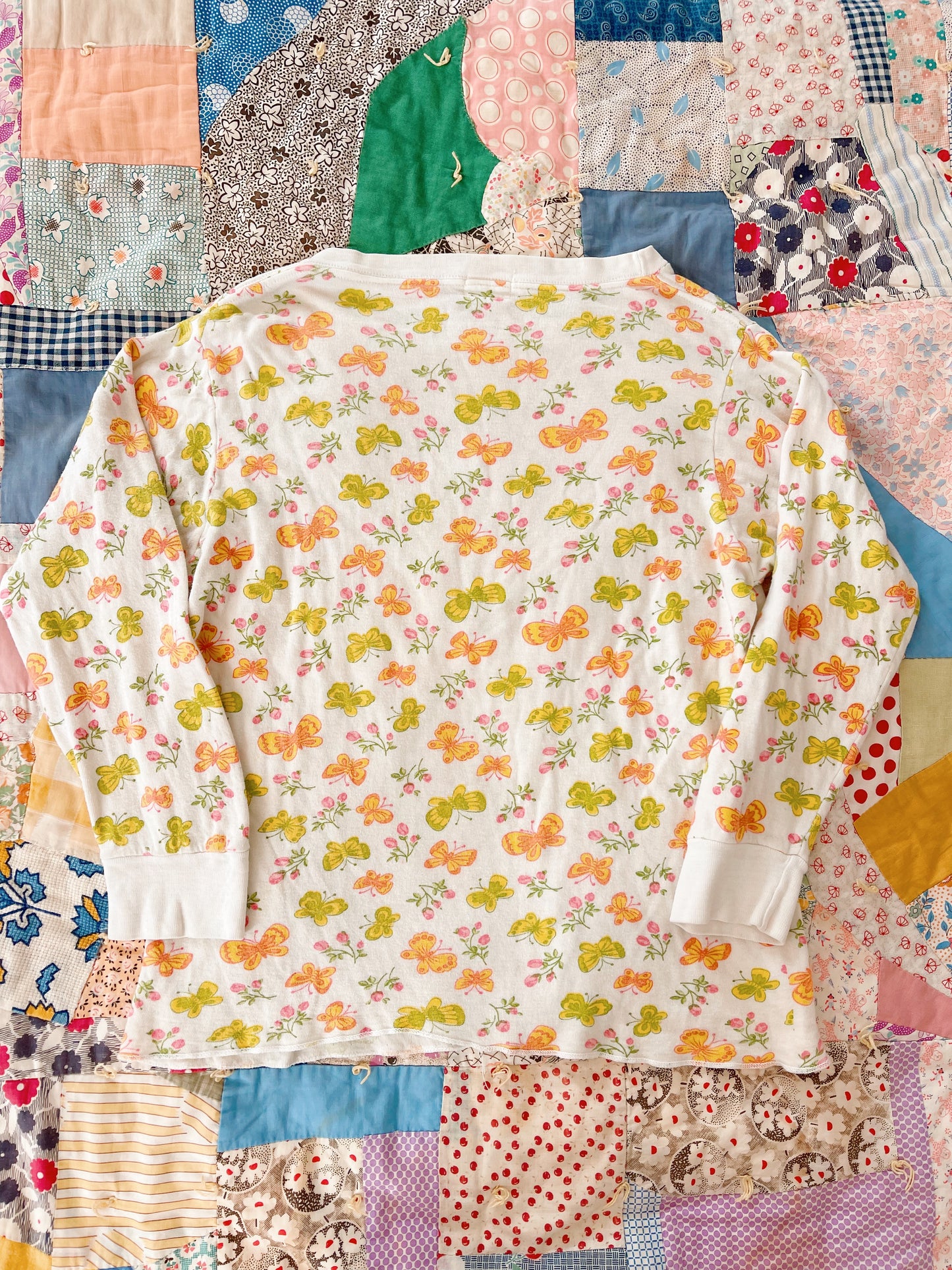 Vintage 1970’s Butterfly Thermal Tops