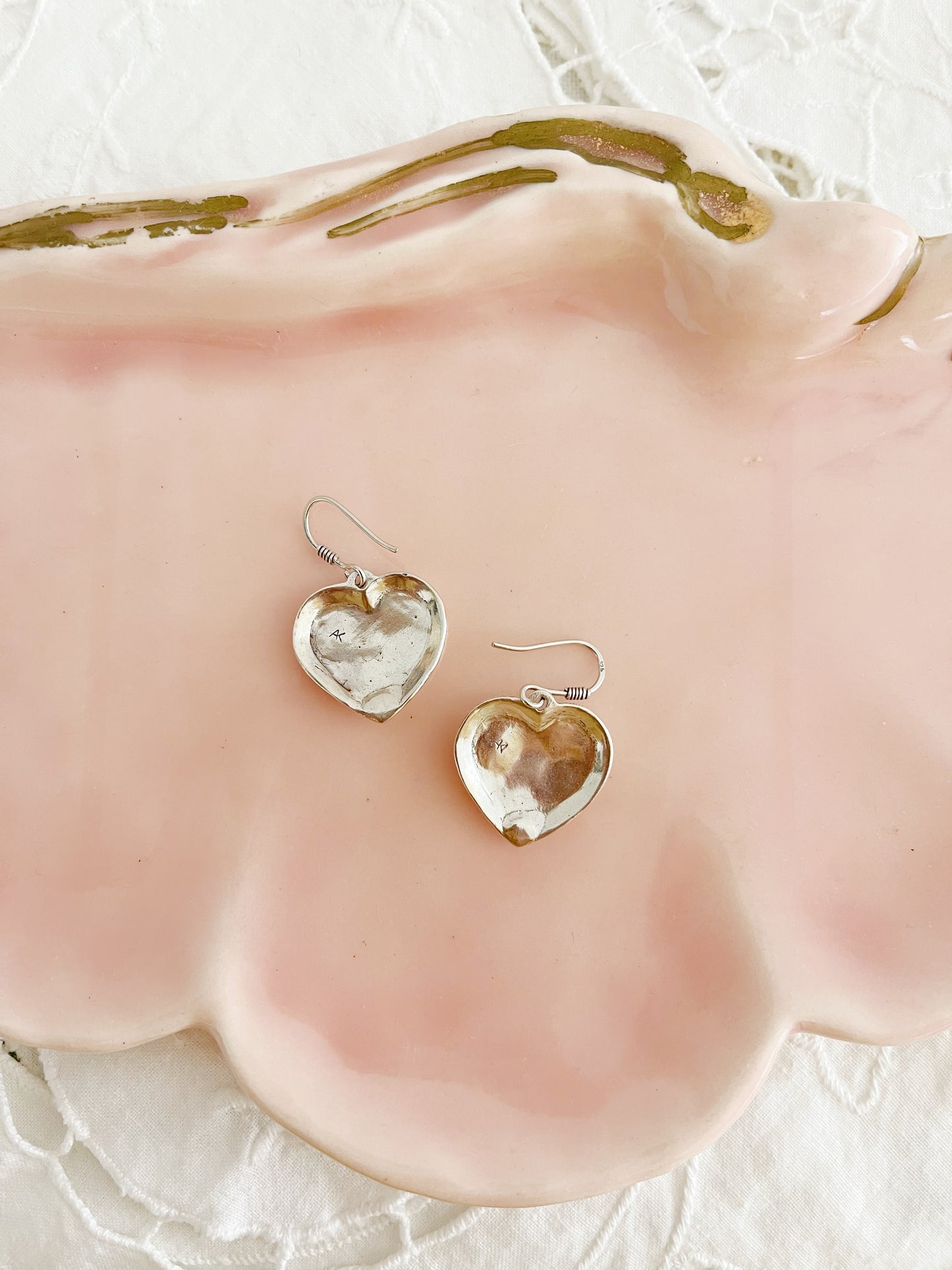 Vintage Heart Angel Hook Pierce.