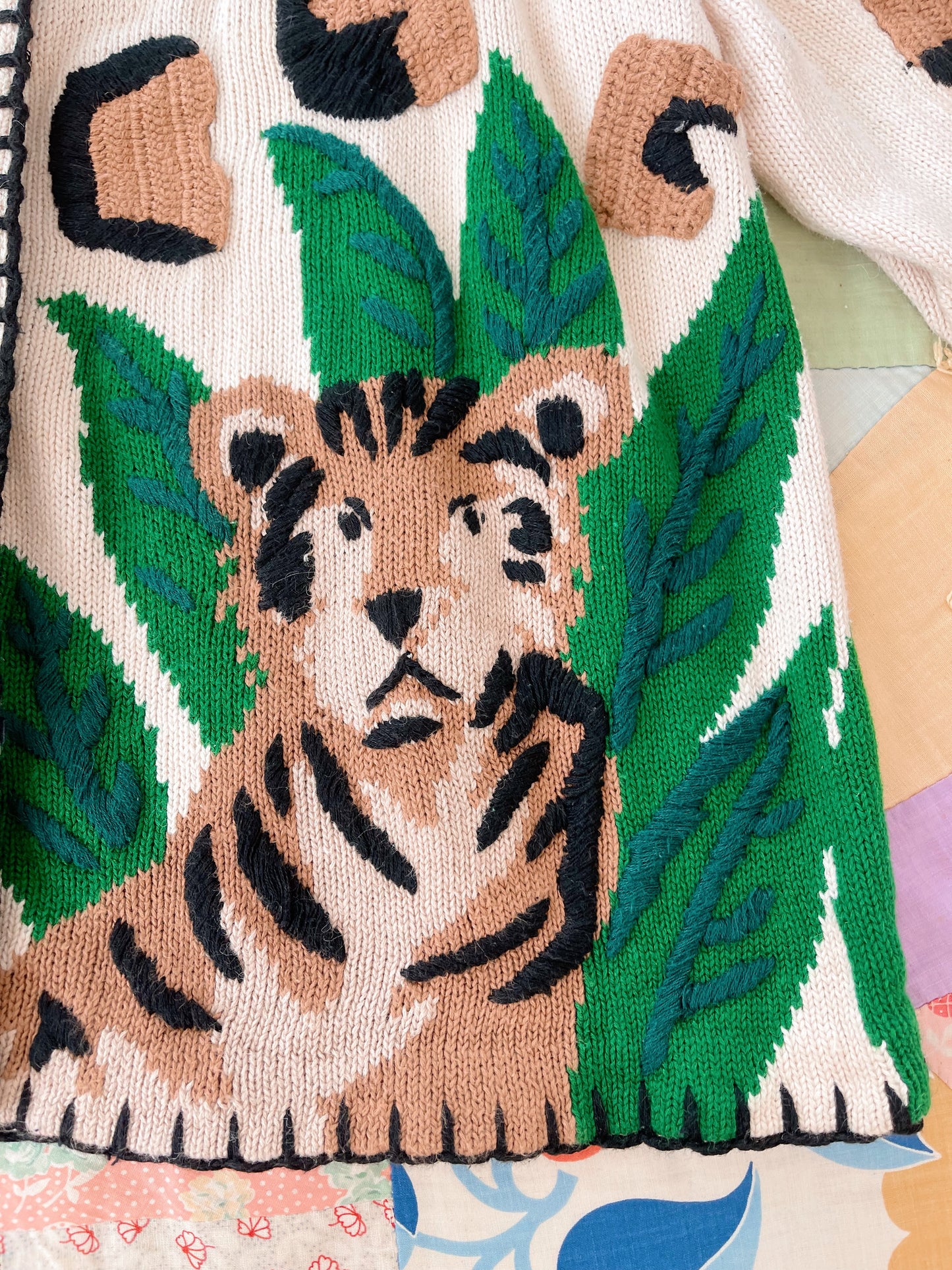 1990‘s Safari Knit Cardigan