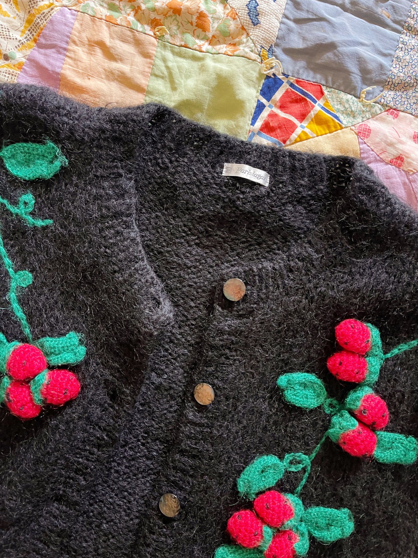 1980s Strawberry’s Mohair Cardigan.