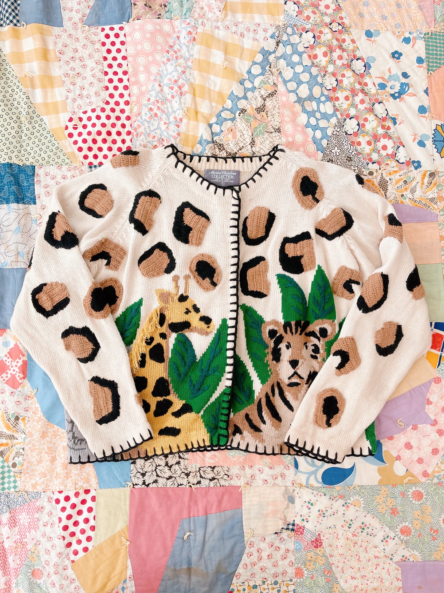 1990‘s Safari Knit Cardigan