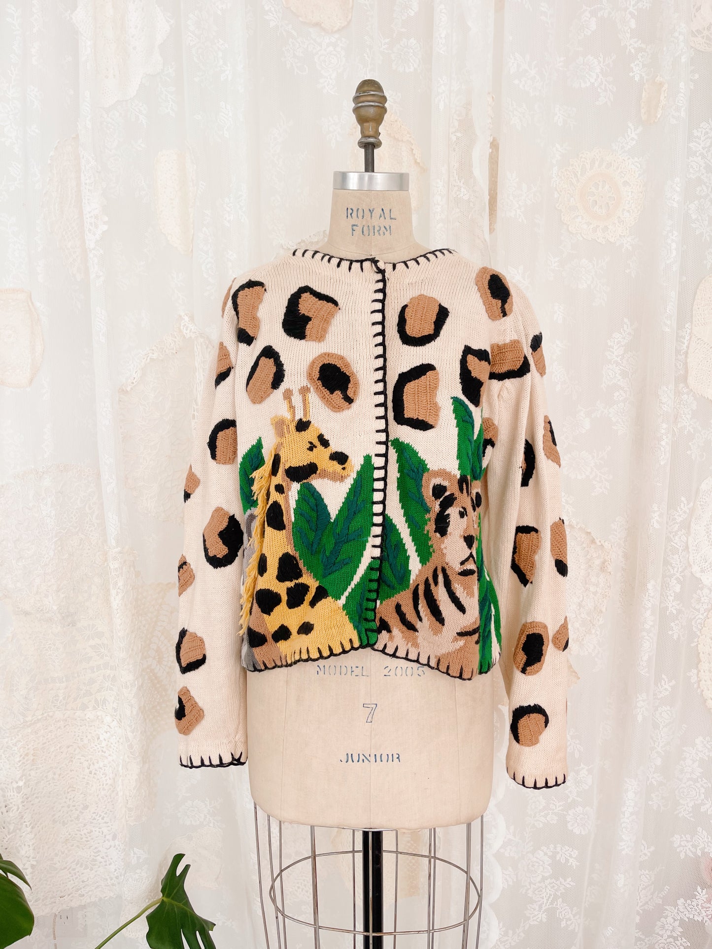 1990‘s Safari Knit Cardigan