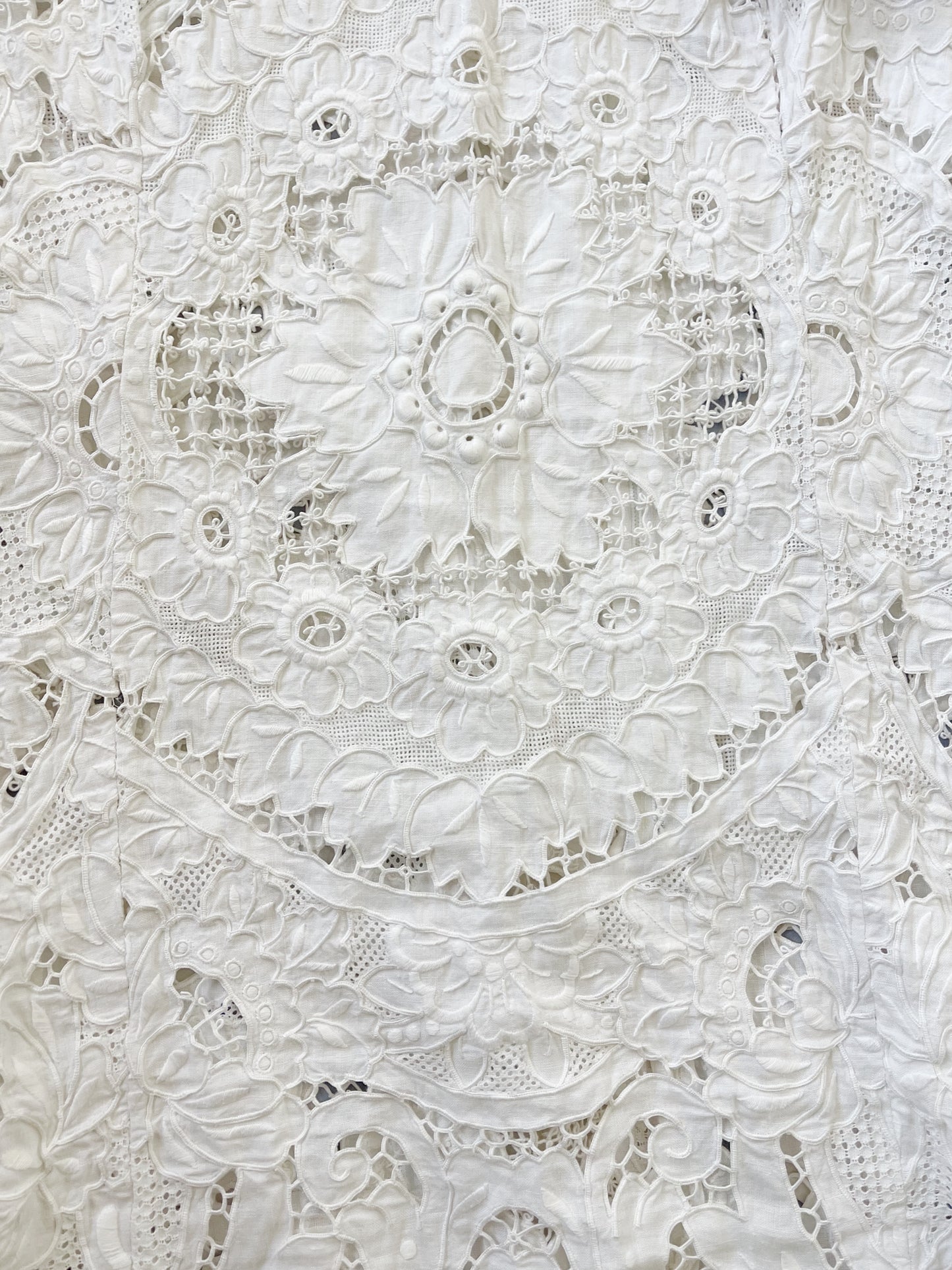 Vintage Cotton Tablecloth Dress