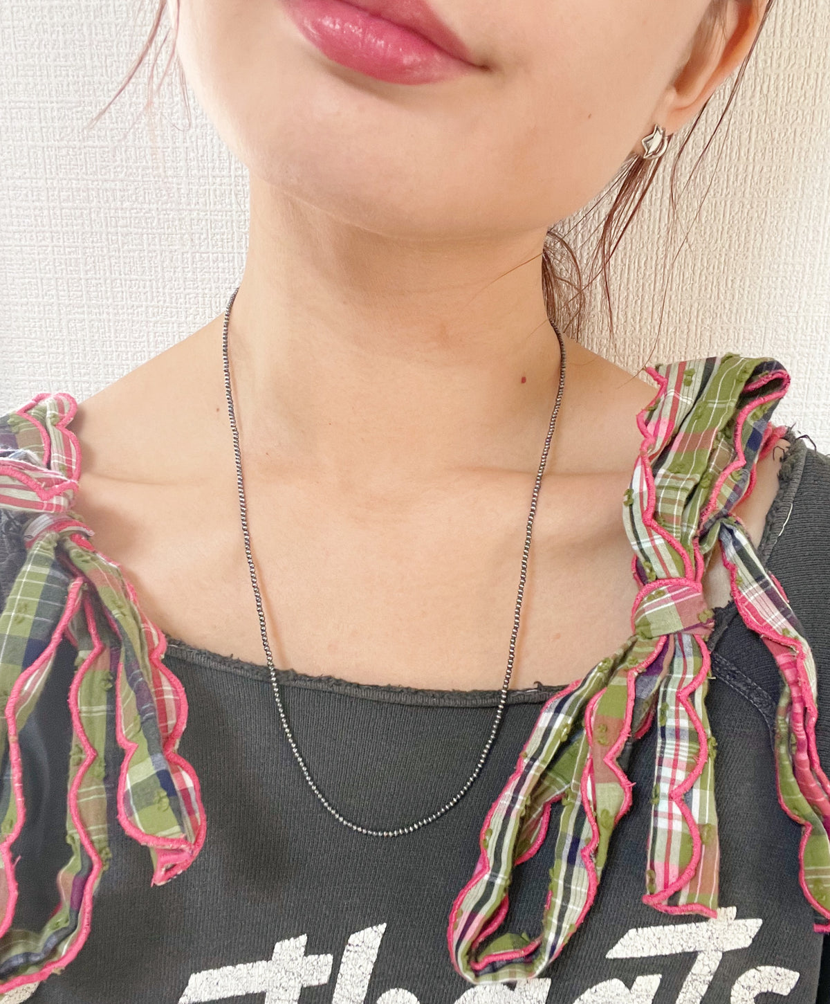 Navajo Micro Pearl Necklace 2mm 24inc.
