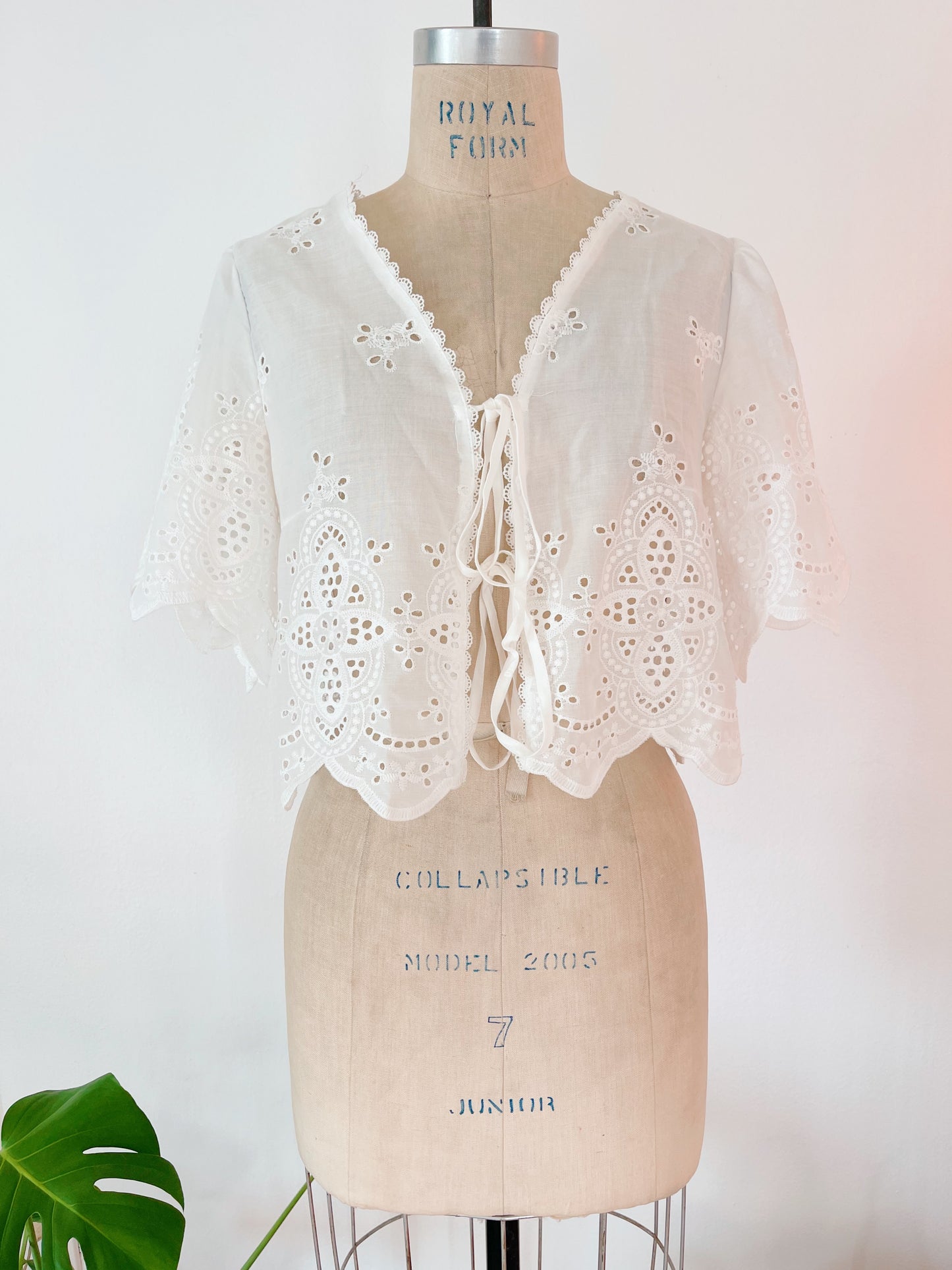Front Ribbon Blouse