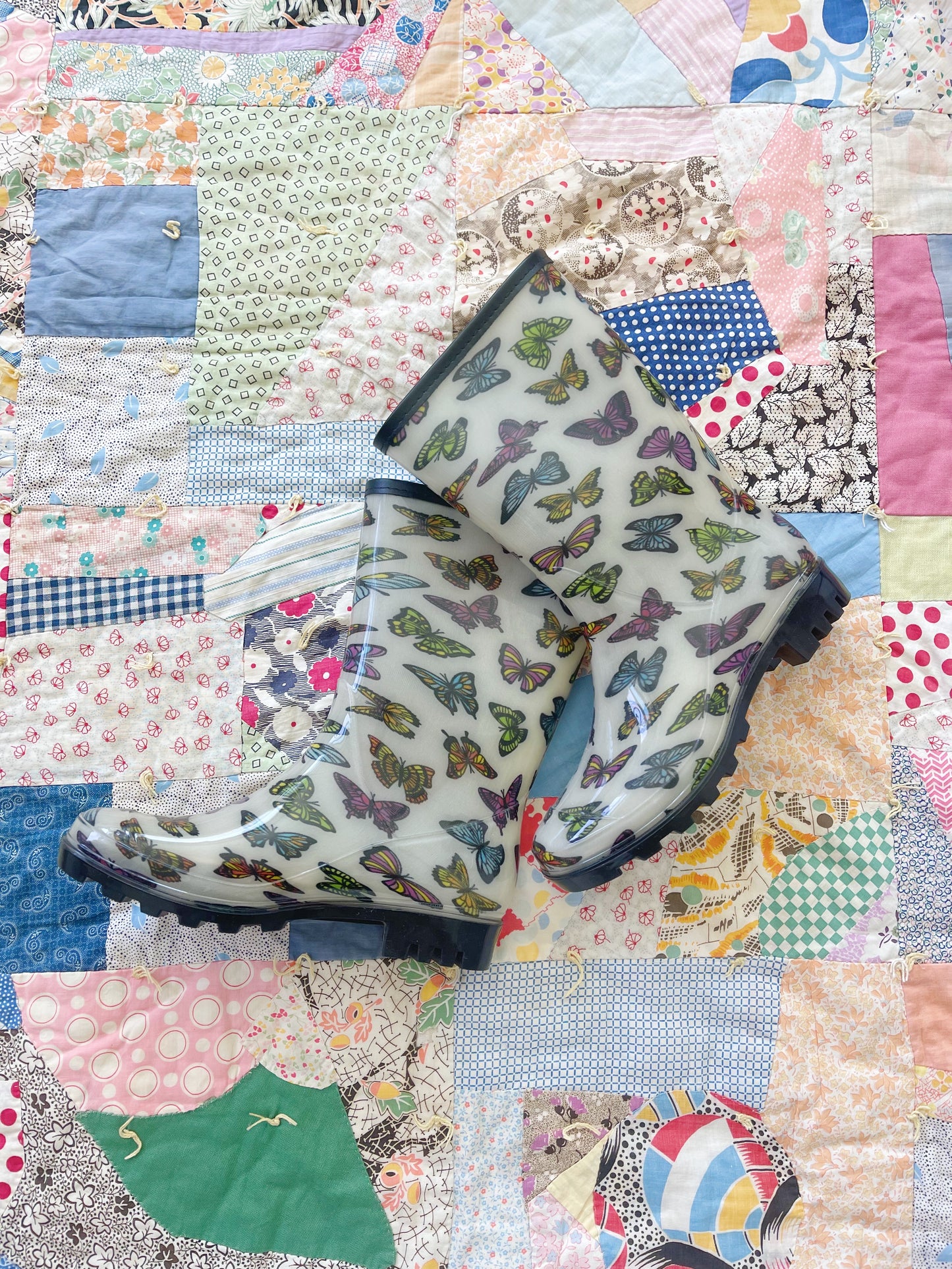 Butterfly Rain Boots